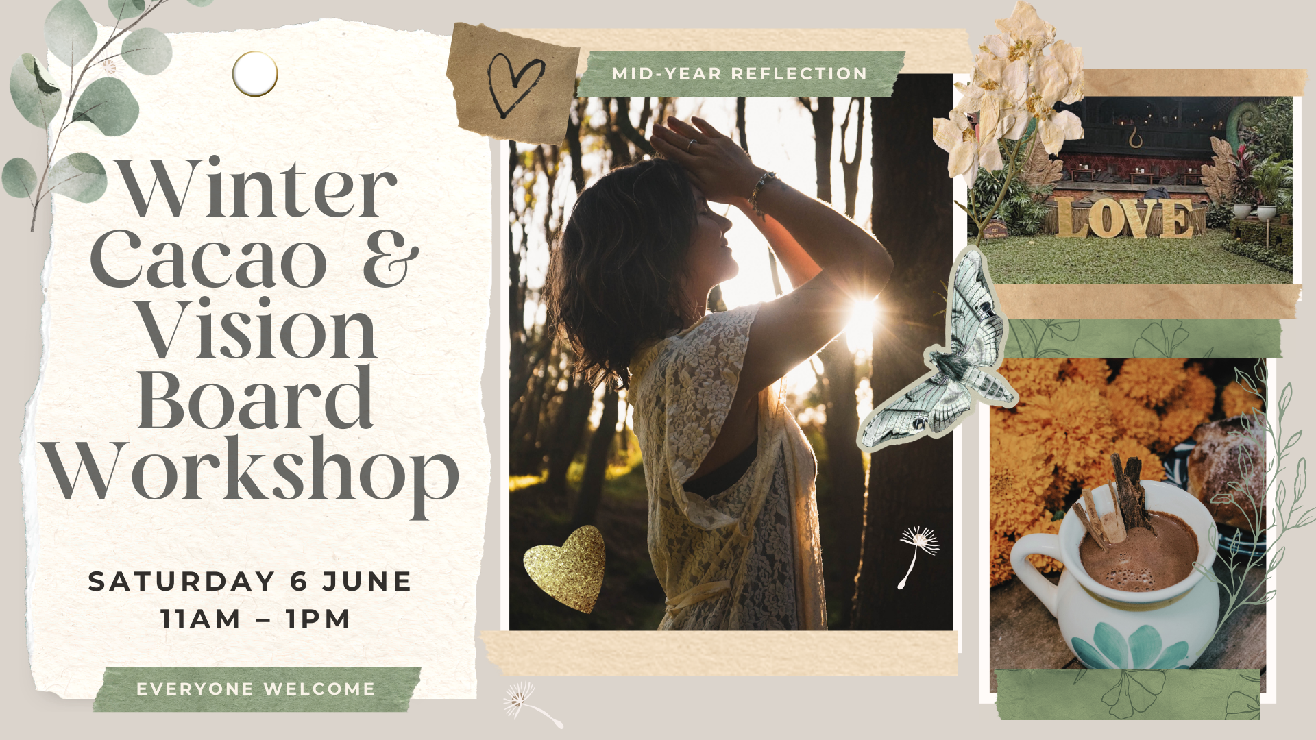 Vision Board &amp; Cacao Ceremony 