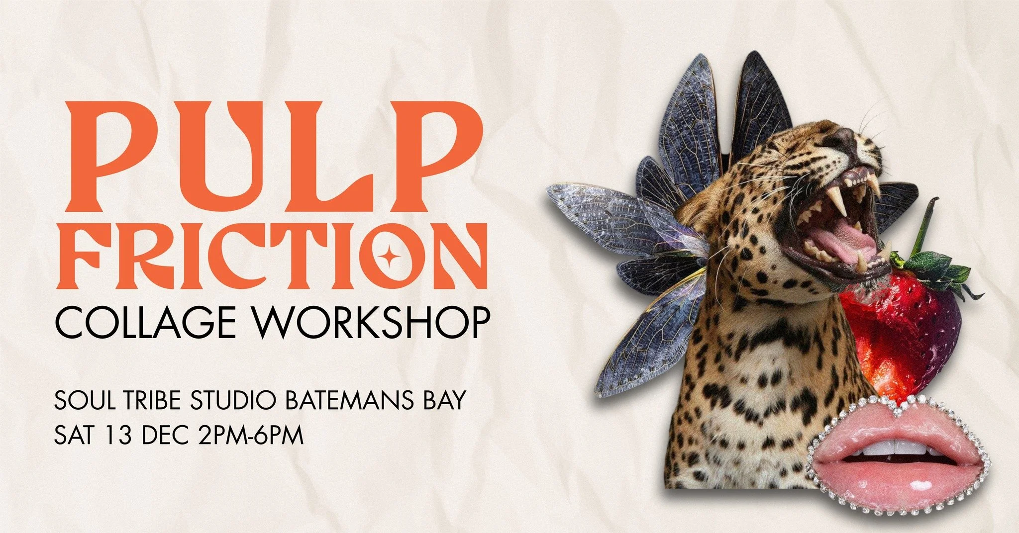 Pulp Friction Collage Workshop