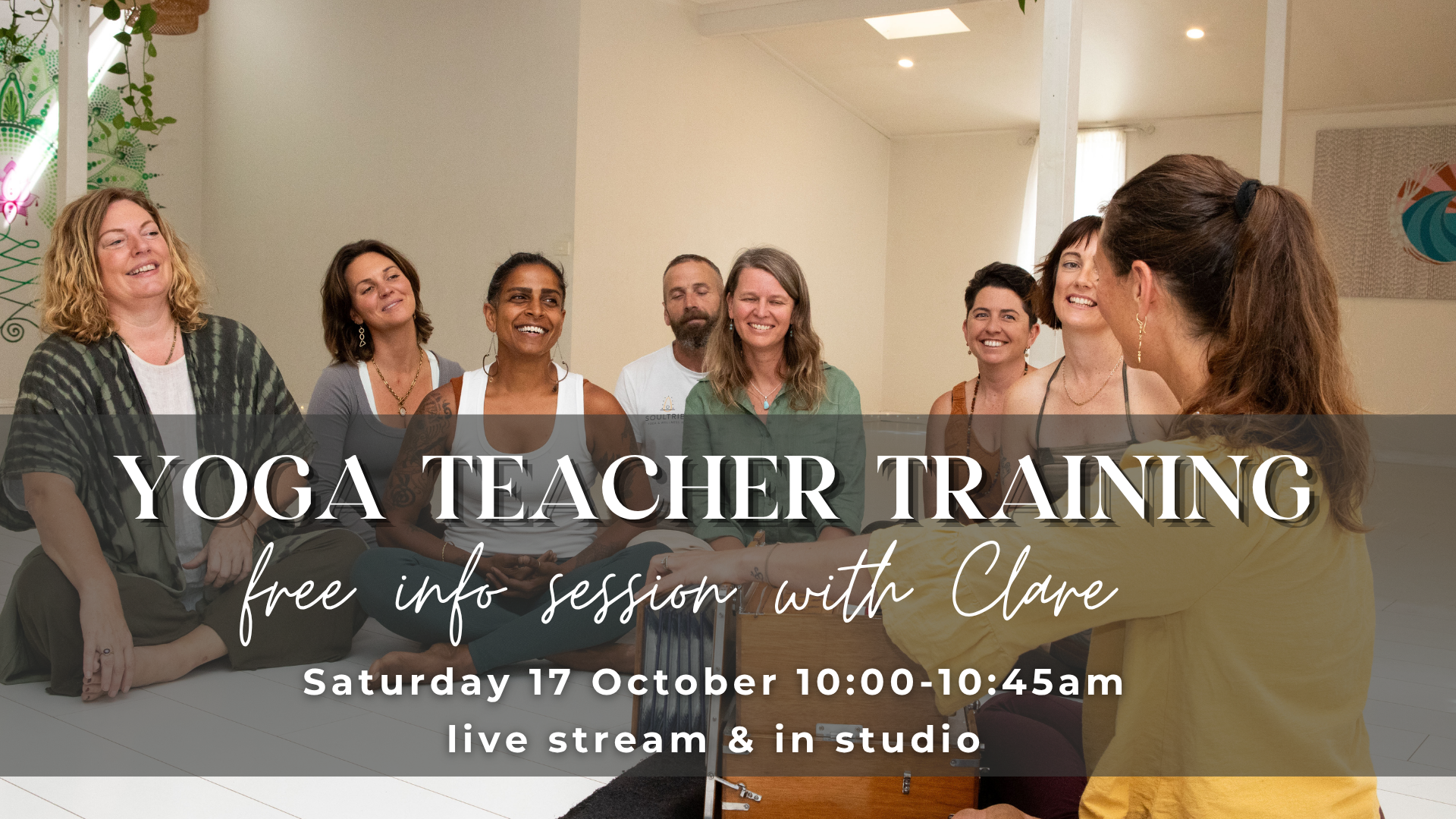 Yoga Teacher Training Free Info Session 