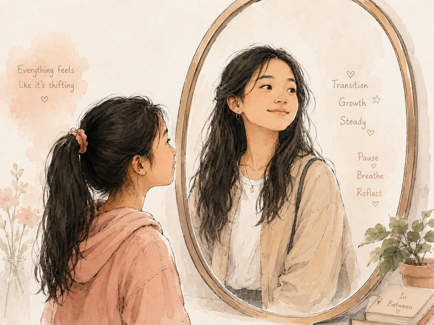 Transitions: The Messy, Beautiful In-Between sent