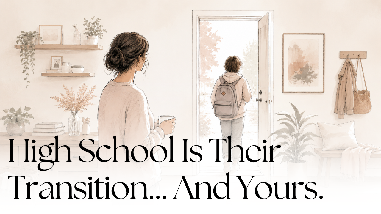High School Is Their Transition. And Yours.