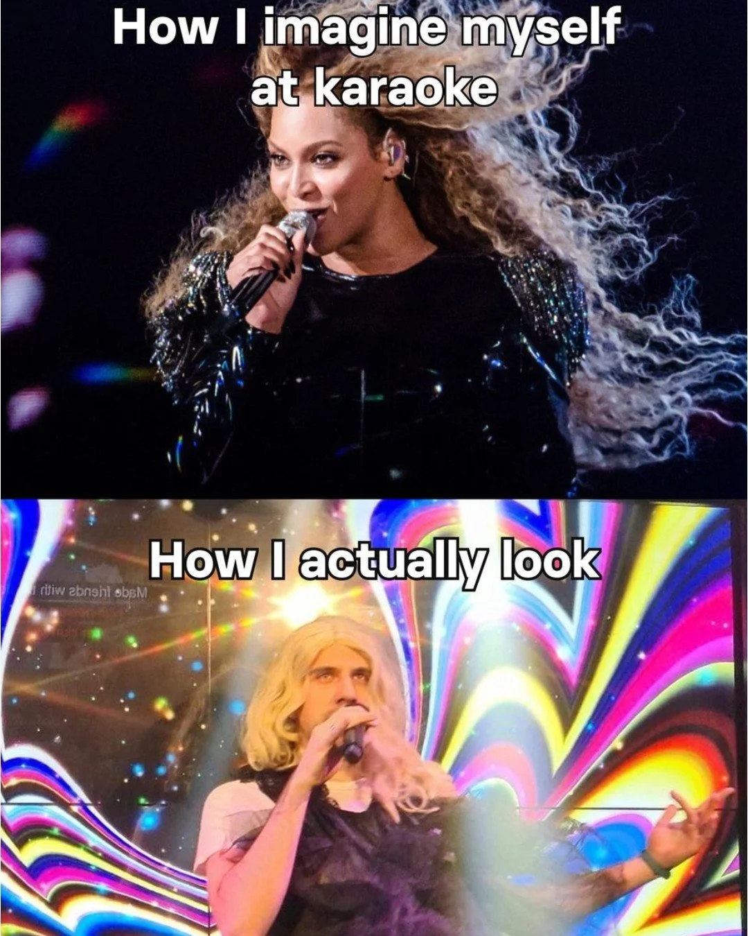 It's ok, that's the whole point 😂 KARAOKE NIGHT TONIGHT from 7-9PM with amazing late night food and drink specials.

We better see you 💃