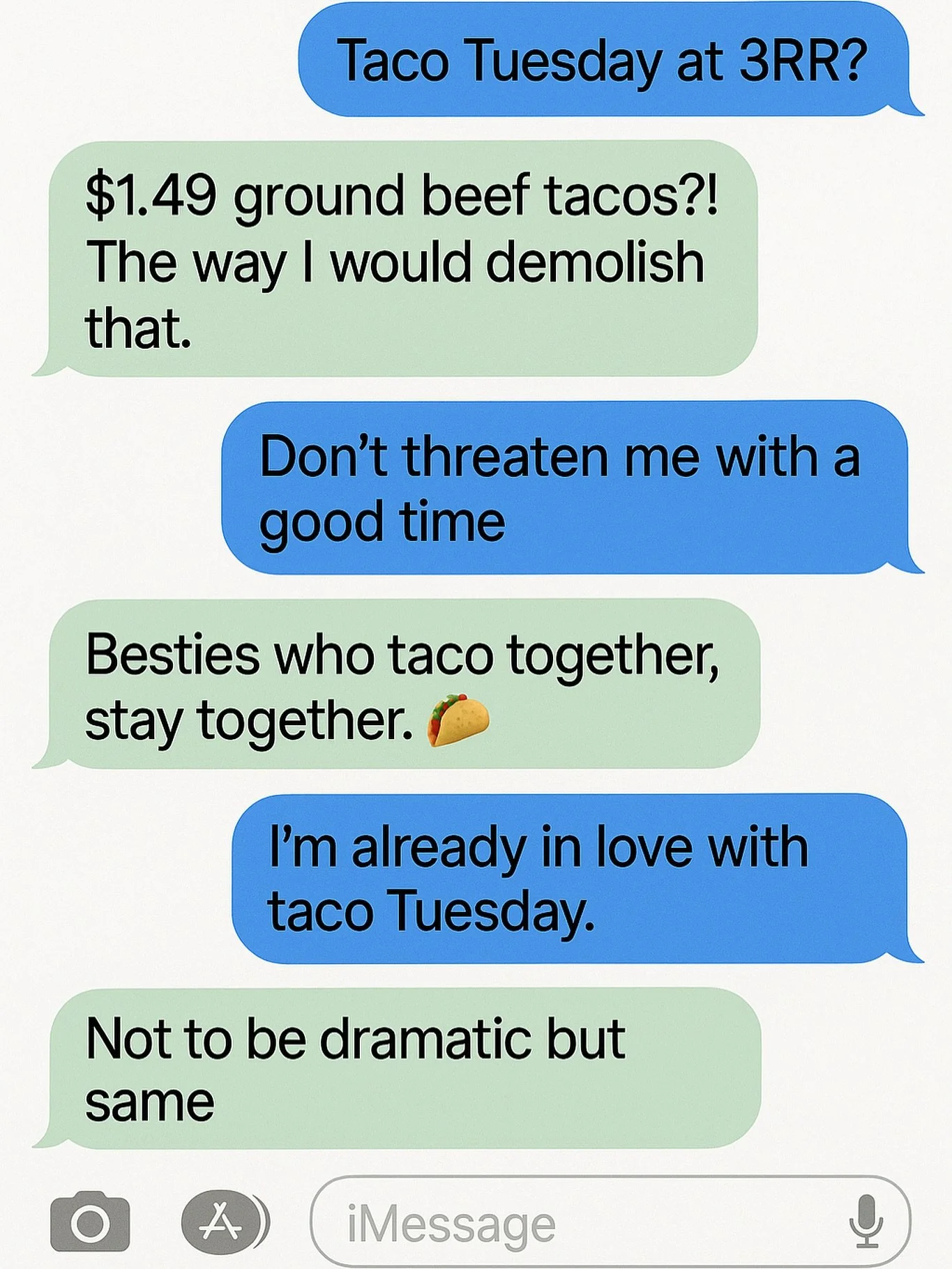 Taco Tuesday will always be our first love, especially when they&rsquo;re only $1.49 😮🌮 Come by for a good time!