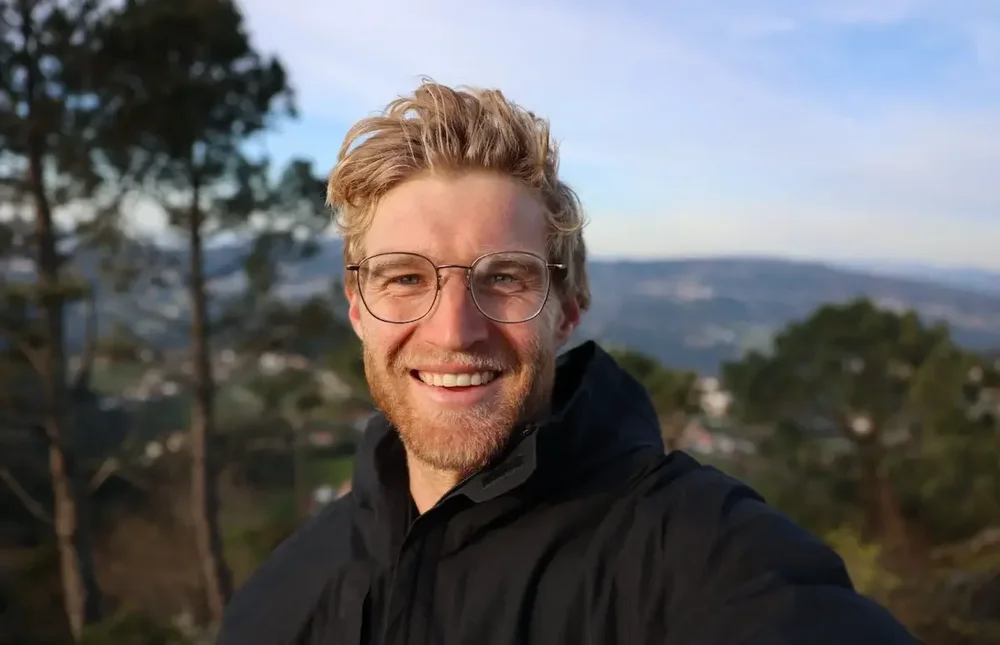Portrait of ceramic artist Nicholas Hannah
