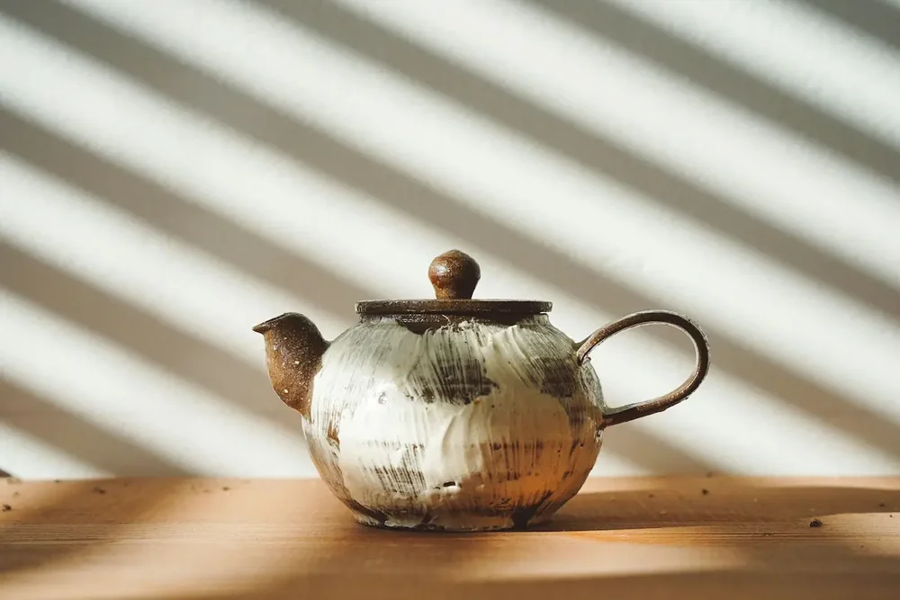 Handcrafted teapot