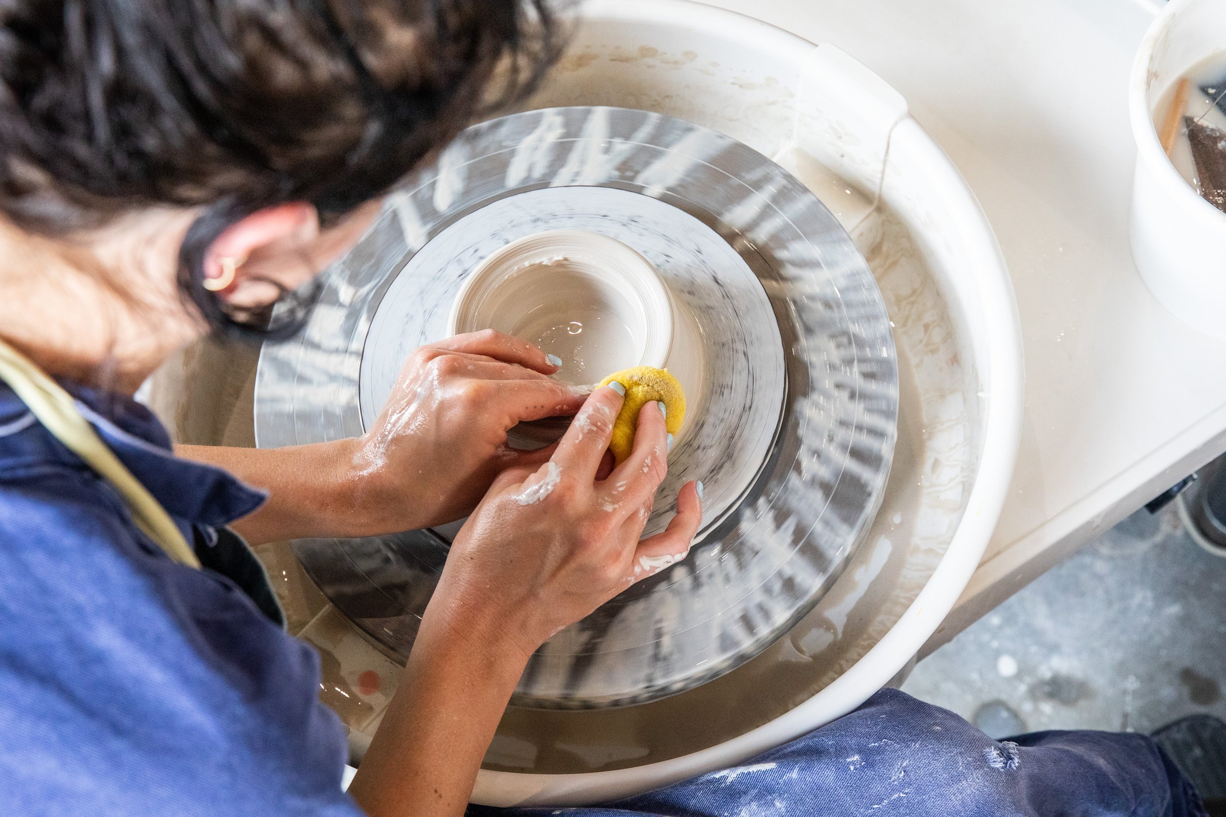Beginner’s Guide to Centering Clay on the Wheel -