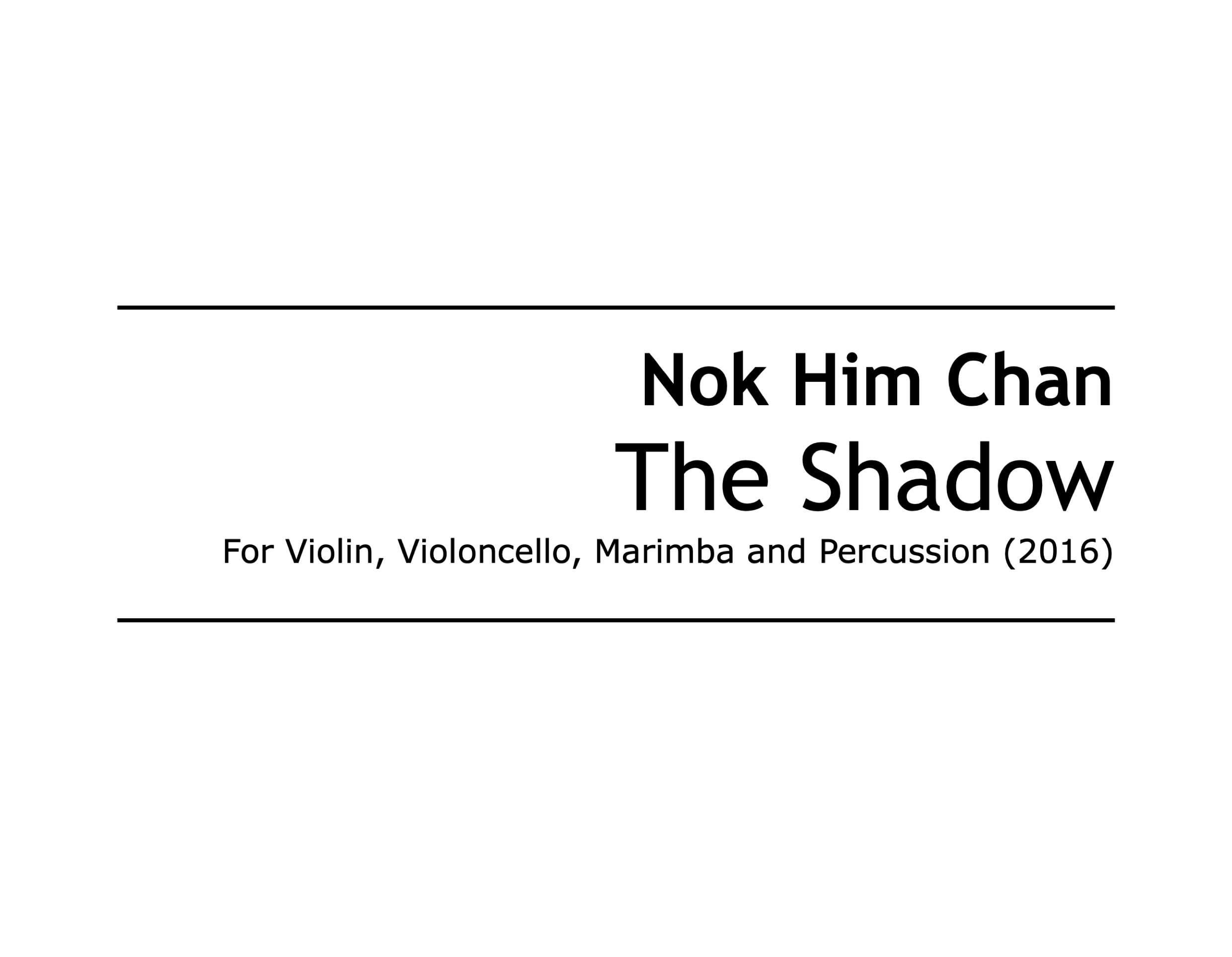 The Shadow (2016)
