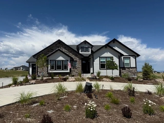 Photo of exterior painted home