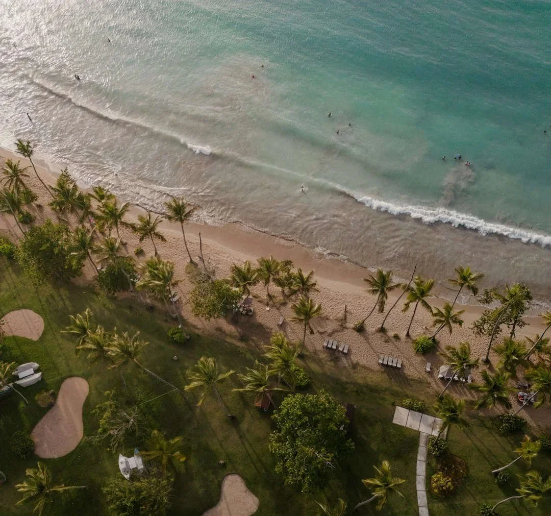 Aerial View of Playa Bonita Las Terrenas
