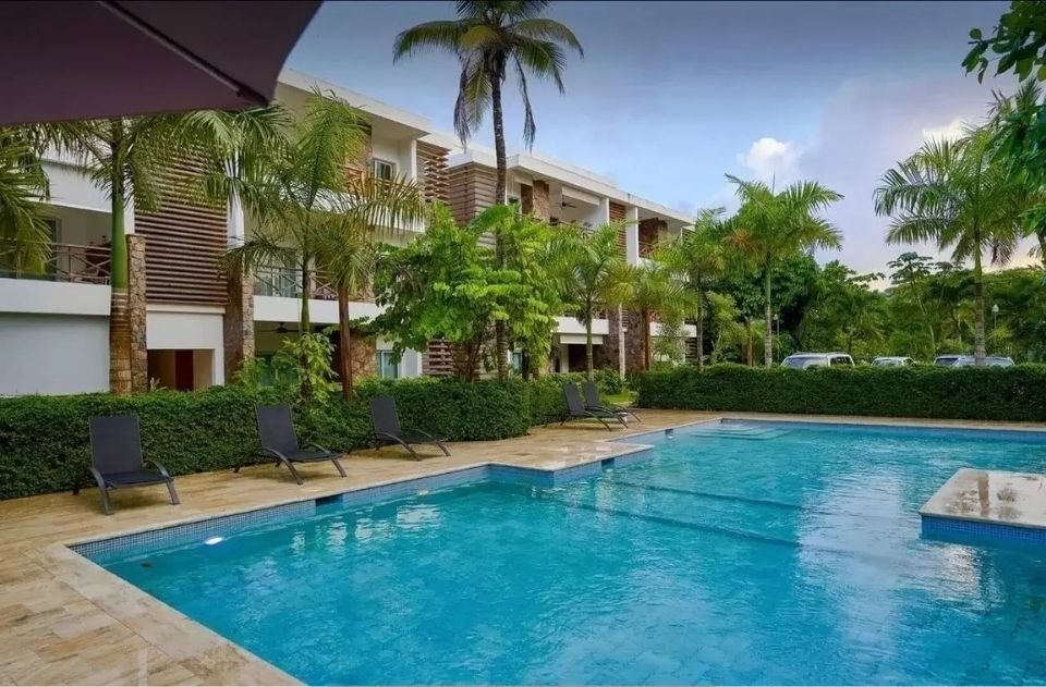 View of Pool of Saman Residences in Las Terrenas