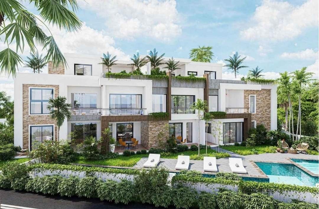 Front View of Project Monserrat Suites in Las Terrenas