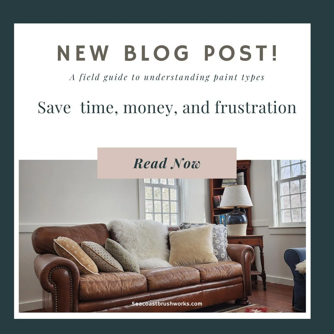 ✨ The Great Paint Debate: Interior vs. Exterior Paint 🎨 ✨

Did you know that using the wrong type of paint can cost you time, money, and frustration? Interior and exterior paints are designed for totally different jobs &mdash; and here in Midcoast M