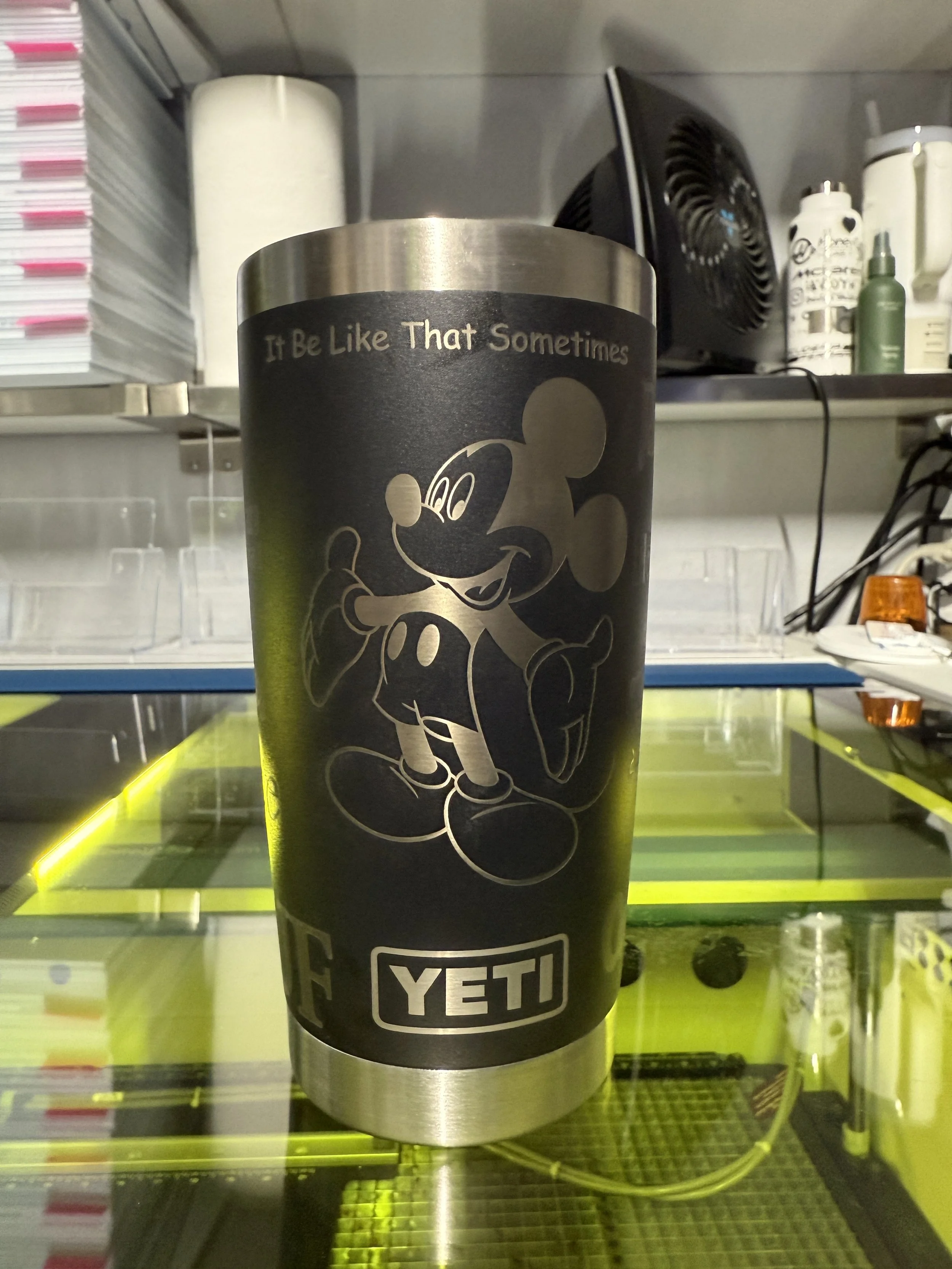 20oz YETI Tumbler in Black