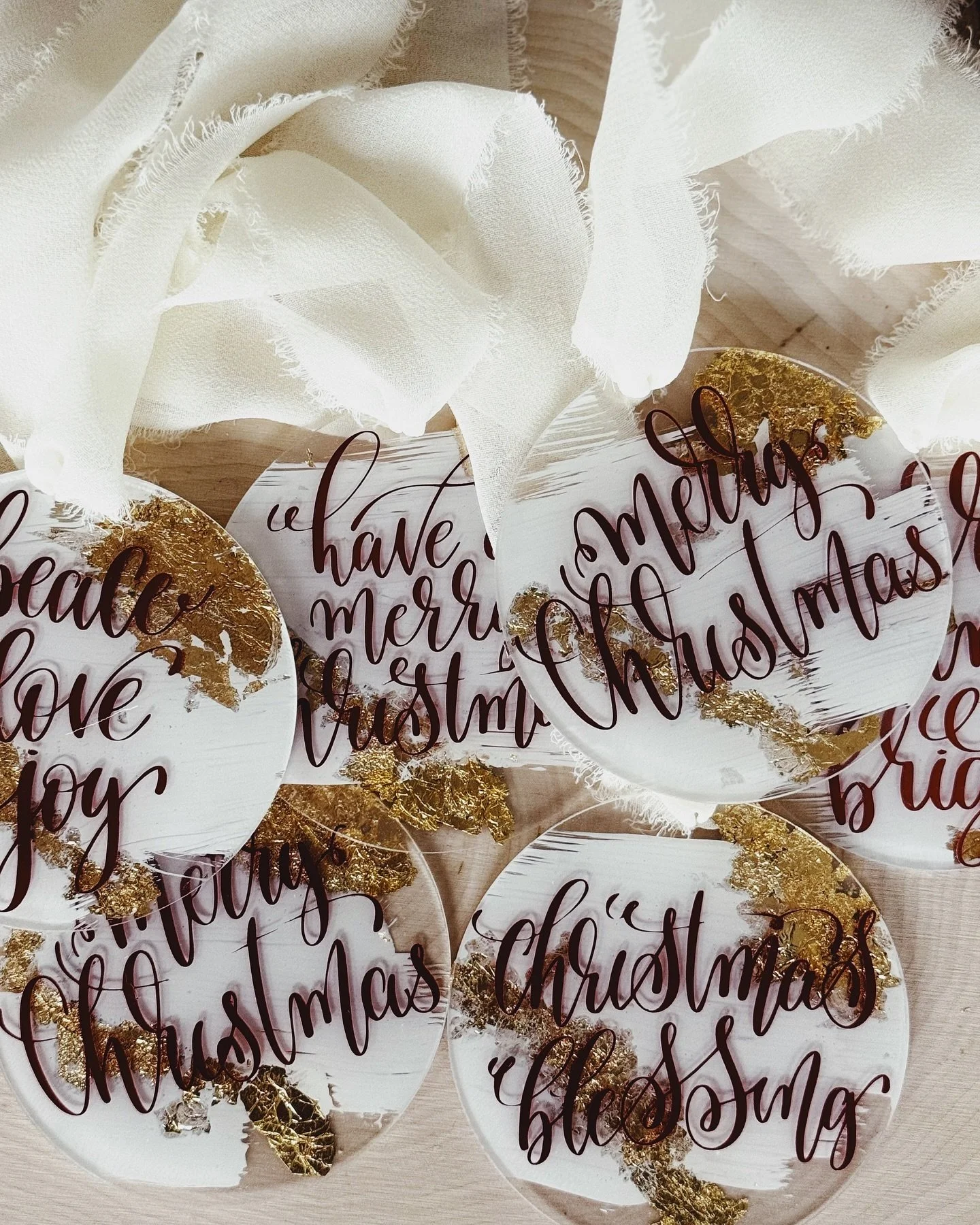 We sold out of Christmas tags! It has been a joy this season to create these tags for your presents under the tree! Until next year.🌲

#ranchosantamargarita #supportsmallbusiness #christmas #holidaytags
