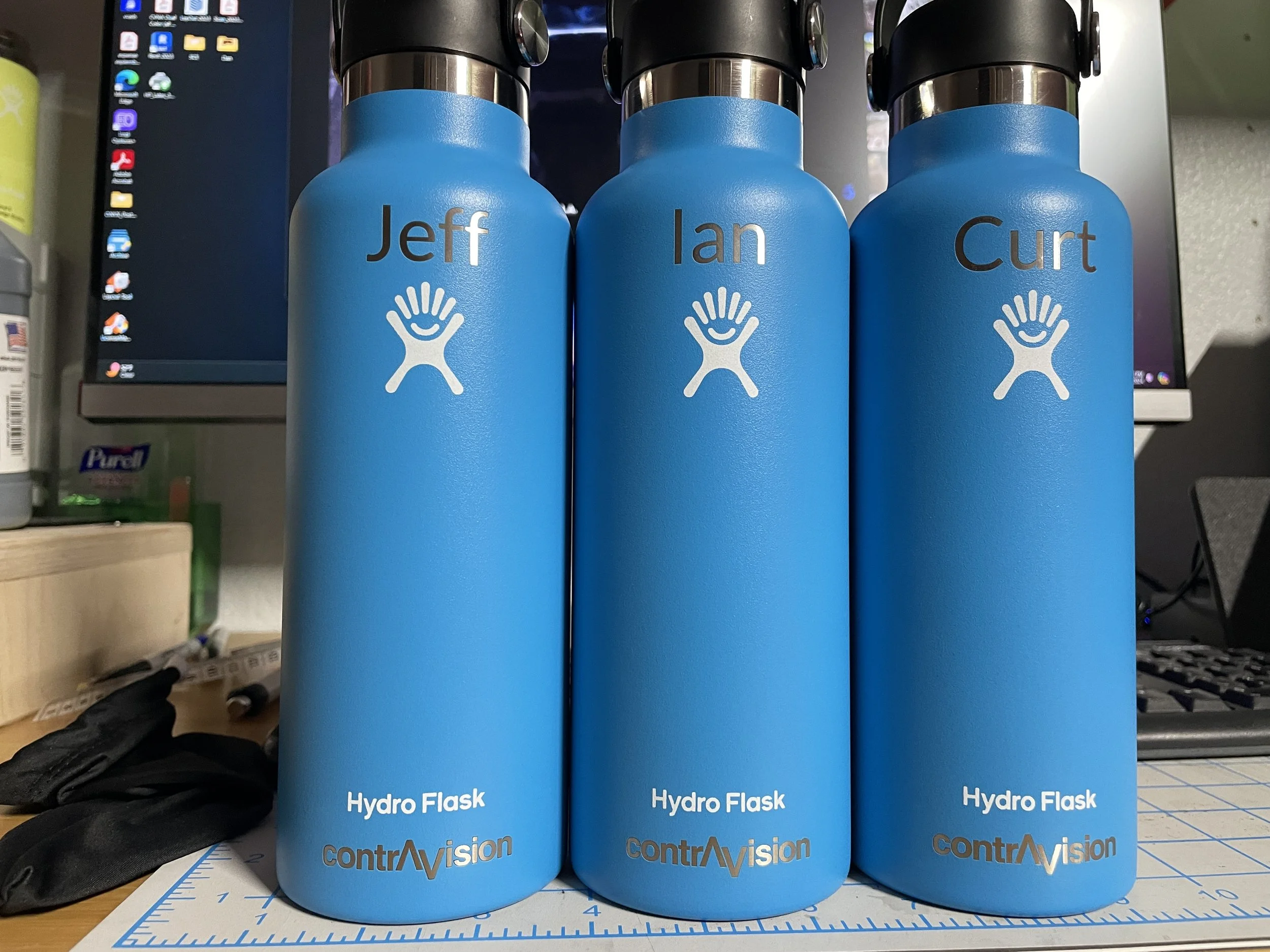 20oz Hydro Flask in Pacific Blue