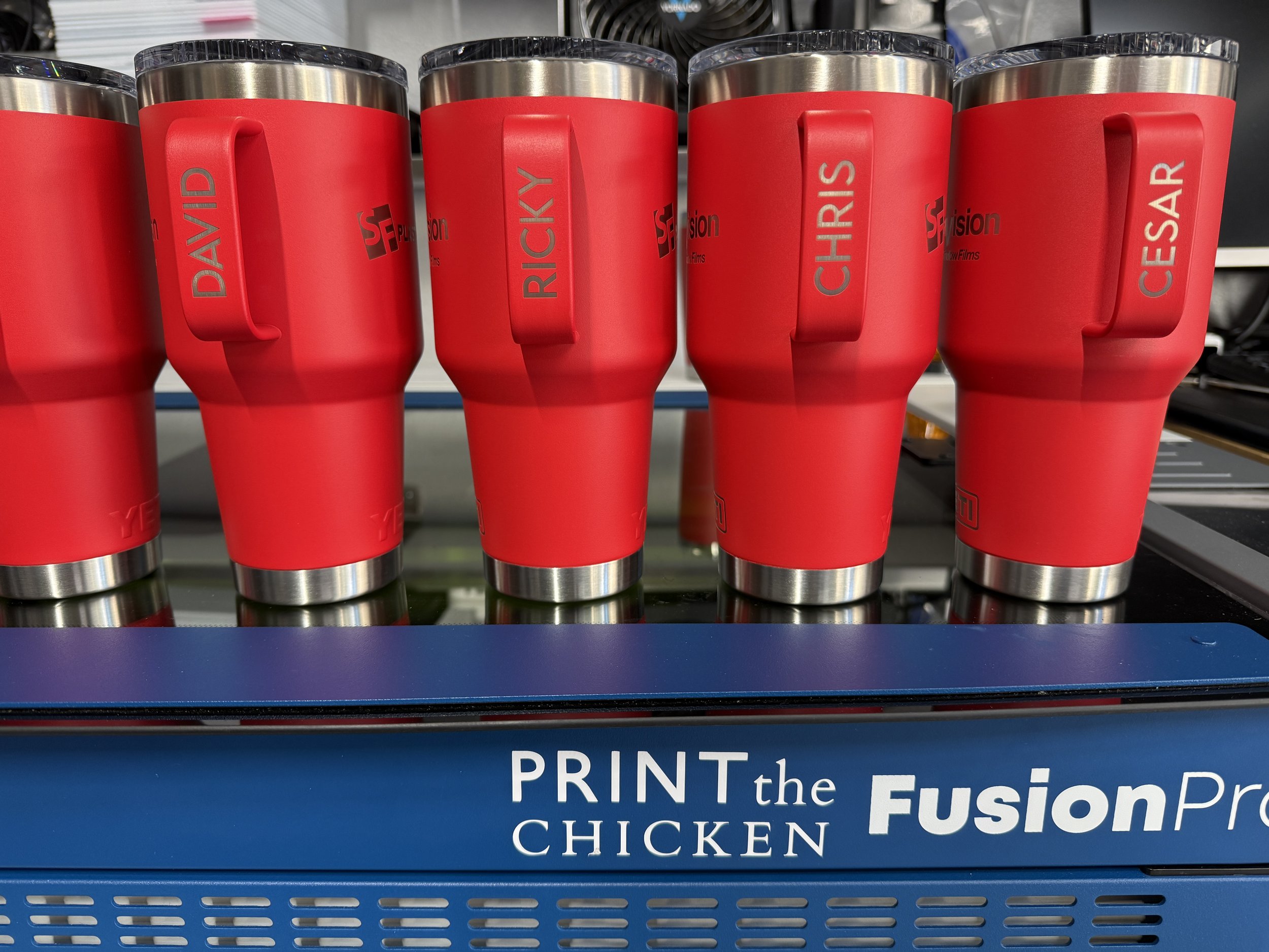 30oz YETI Tumbler in Rescue Red