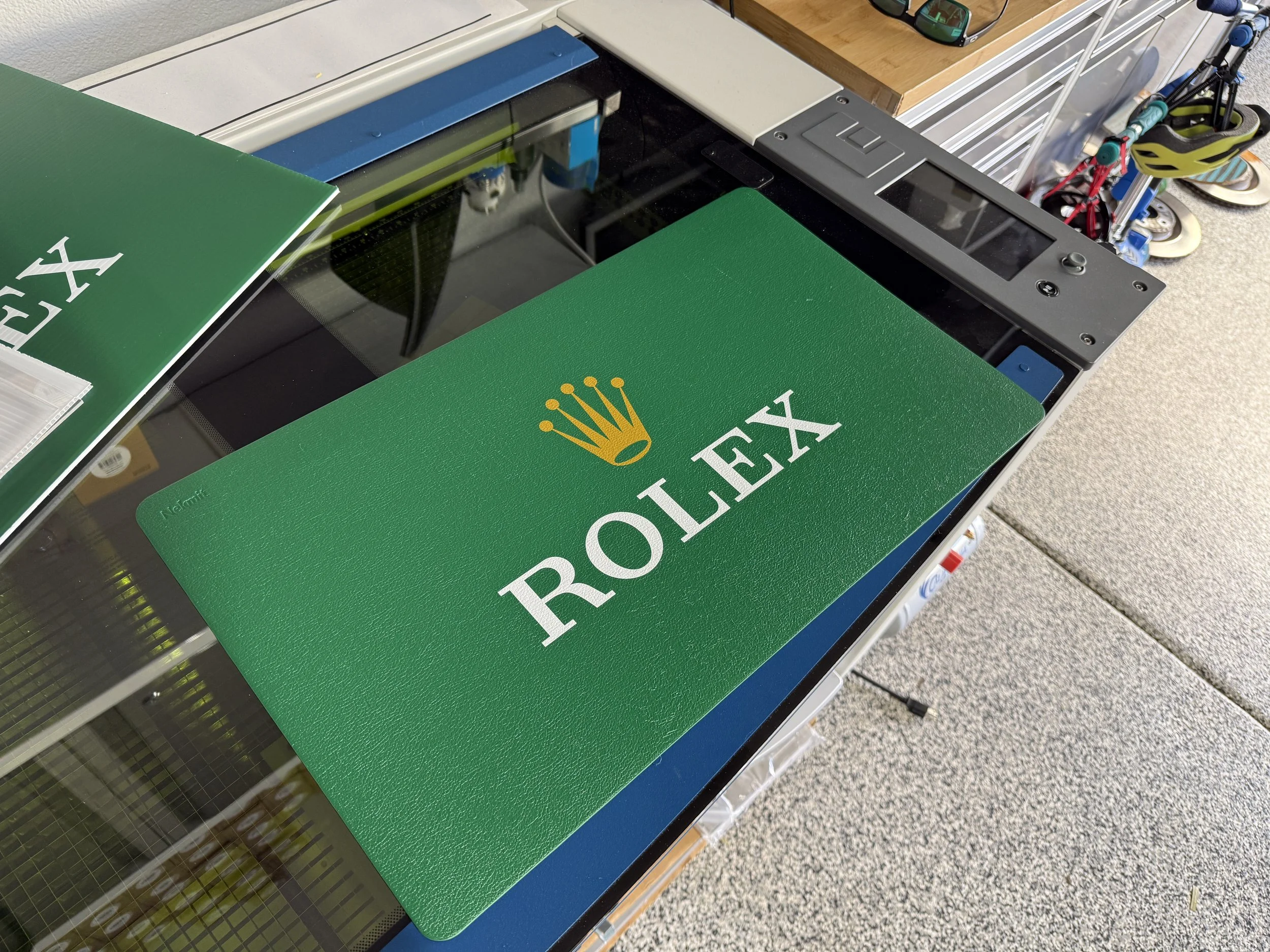 Faux Leather Desk Mat 23" x 14"