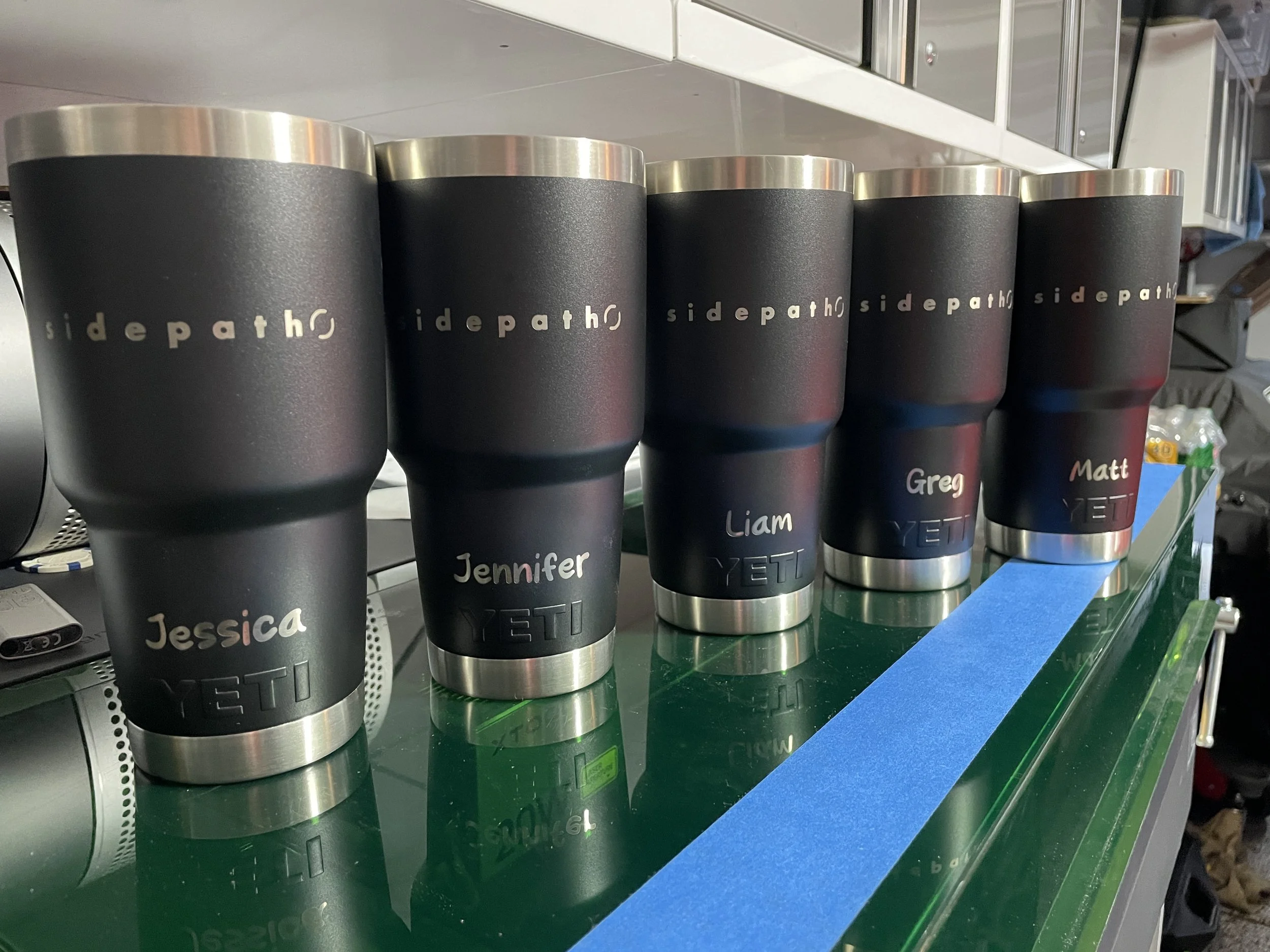 30oz YETI Rambler in Black