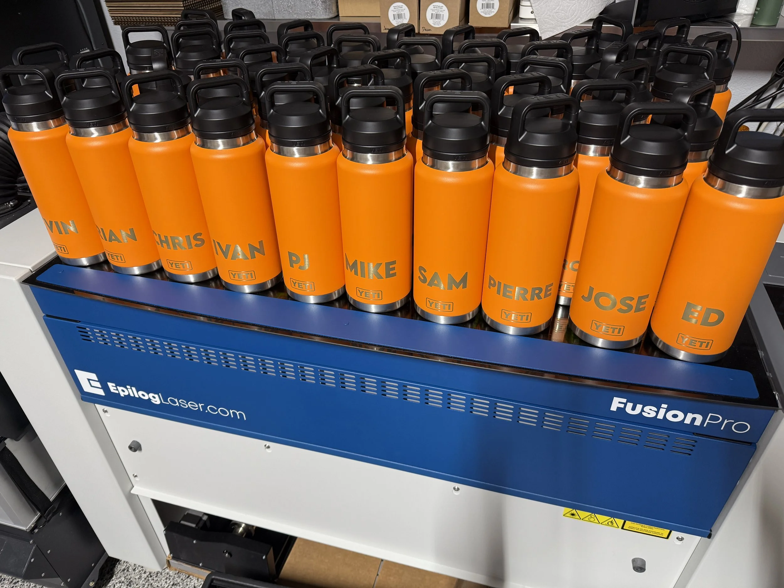 40oz YETI in King Crab Orange