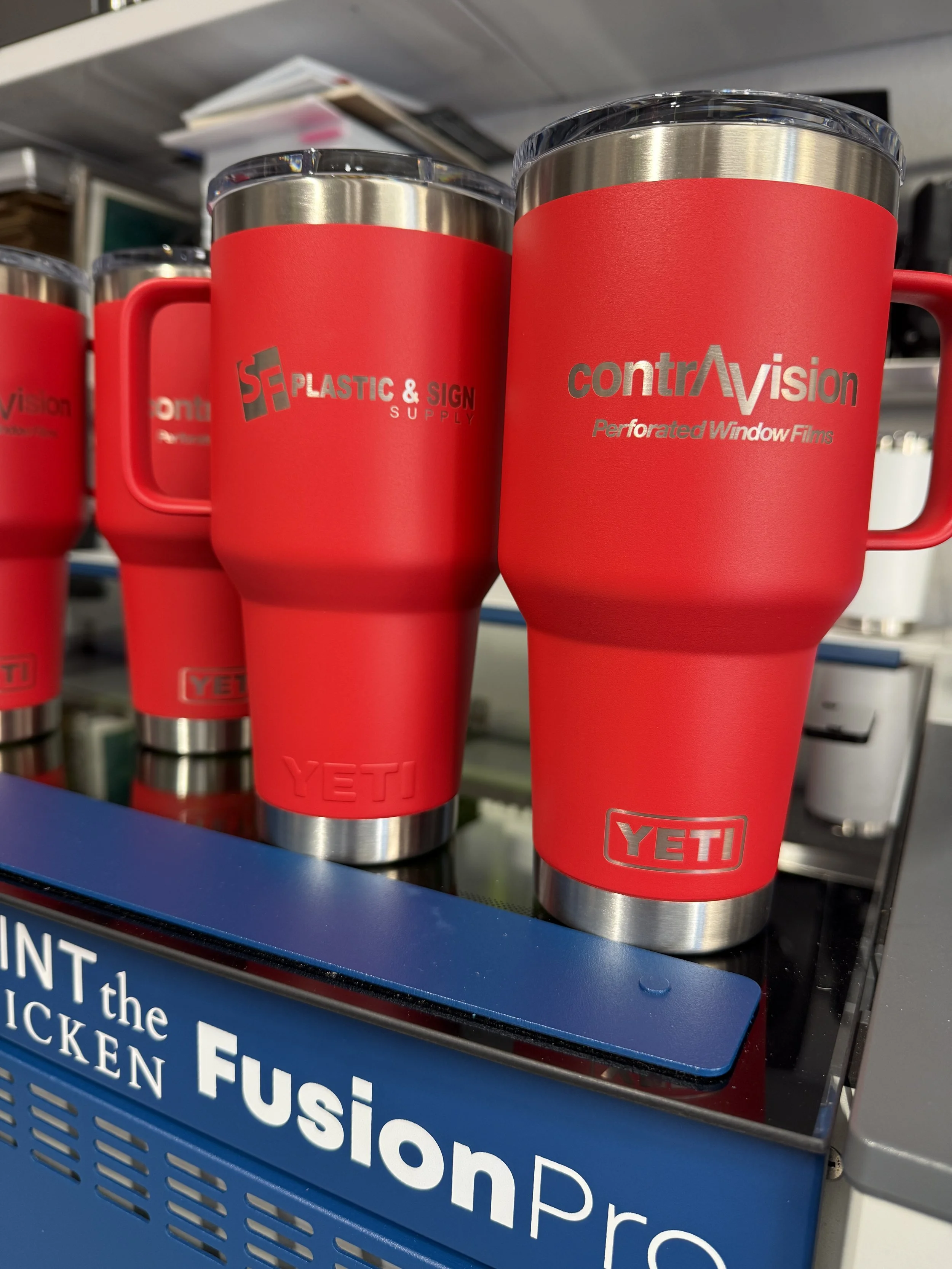 30oz YETI Tumbler in Rescue Red