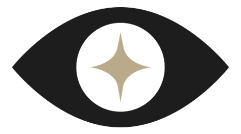 mindfulness classes graphic with eye and a star in the middle of the eye