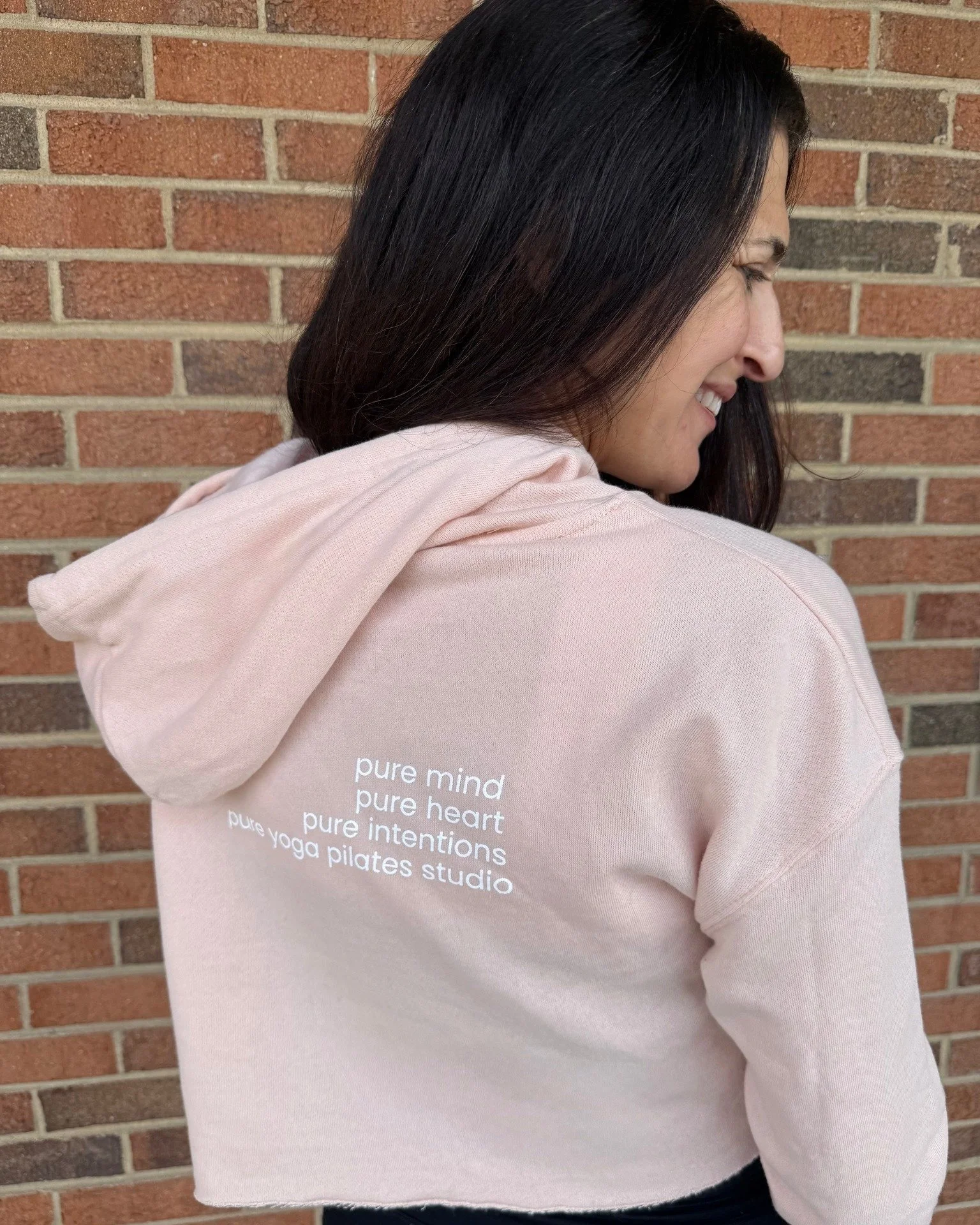 We still have a few cropped hoodies left in stock! This makes a great holiday gift paired with a pure gift card too!  Available in blush pink and black. 

✨ Grab one before they're gone ✨

#pureyogapilatesstudio #wilmingtondelaware #yogagift #yogahoo