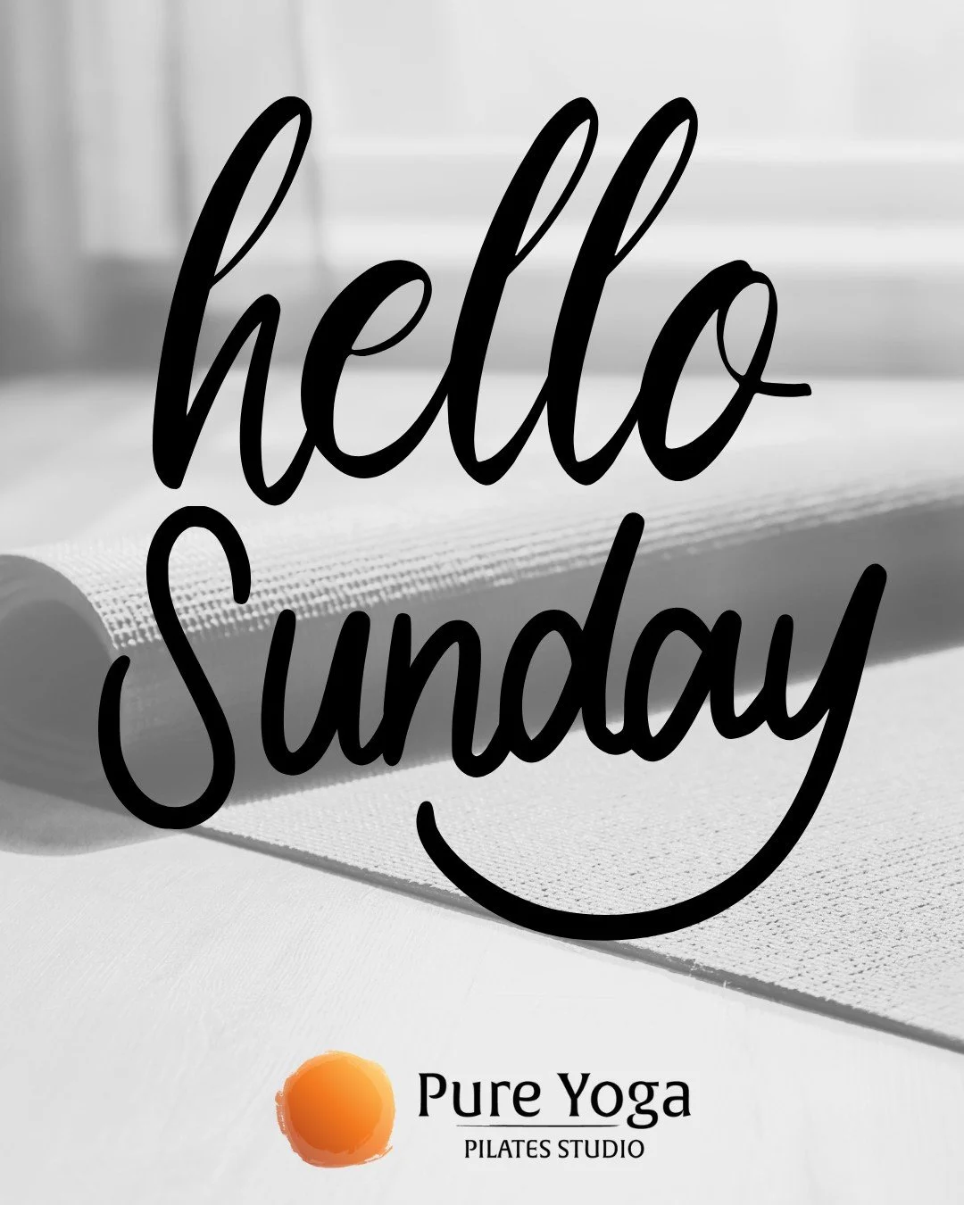 Sunday - Is Pure Yoga on your calendar for today?

8:30 AM Flow &amp; Restore Yoga with Ann
10:30 AM Yoga All Levels with Marylouise
3:30 PM Intro to Reformer Pilates Series with Meredith
5:00 PM Gentle Yoga with Michele

#sundayvibes #yogaweekend #y