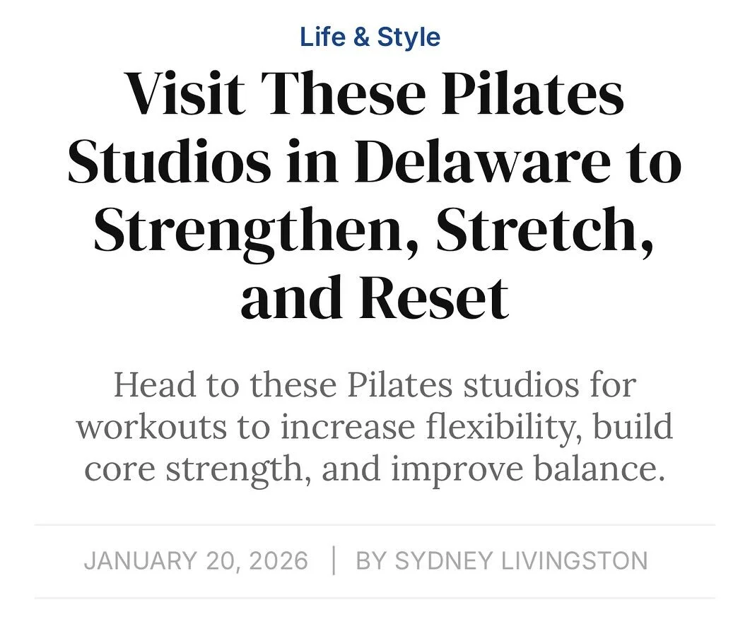 We&rsquo;re at the top of the list! Excited to be at the top of the list of Pilates studios in Delaware. 

Looking for authentic Pilates? Join us for Mat Pilates and Reformer at Pure Yoga Pilates Studio. Stretch + tone. Strengthen and build your core