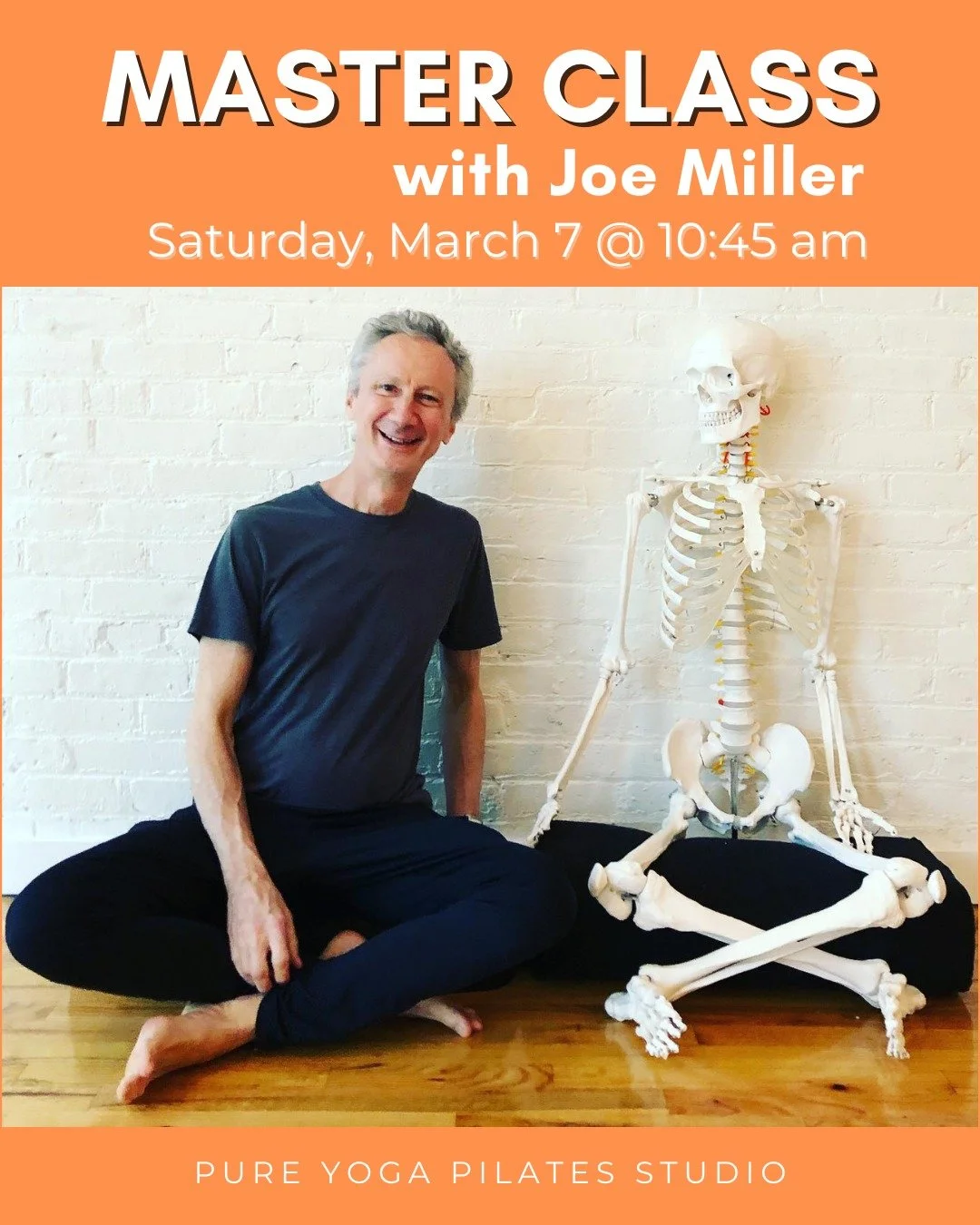Are you signed up yet for this Master Class with Joe?? 

Whether you're a beginner or a seasoned yogi, this class promises to deepen your practice and enhance your understanding of yoga. Join us for this master yoga class and experience the  benefits