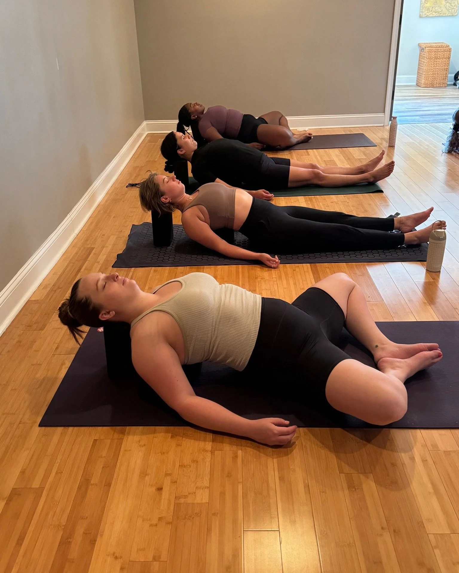 Friday - Wake up and practice with Pure Yoga today! Your mind and body will thank you.

9:00 AM Yoga All Levels with Maureen
10:30 AM Gentle Yoga with Meredith
12:00 PM Reformer Pilates with Meredith
6:00 PM Flow &amp; Restore Yoga with Emily

#frida