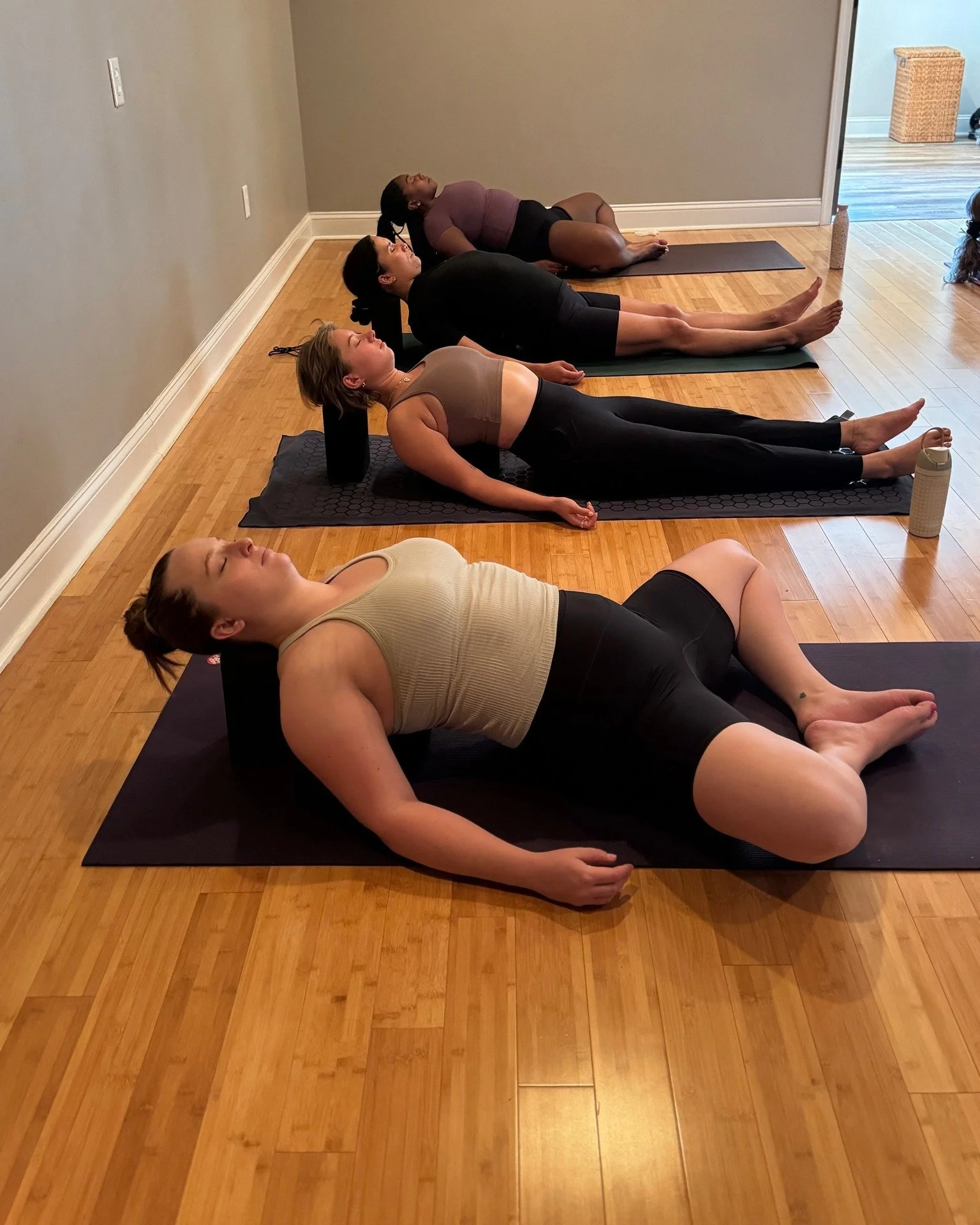 Saturday - Yoga Teacher Training  info session at 11:30 am today!  If you want more information on our 200 hour YTT program, join us and have all your questions answered.

8:30 AM Vinyasa Yoga with Meredith
10:00 AM Barre with Meredith
11:30 AM Yoga 