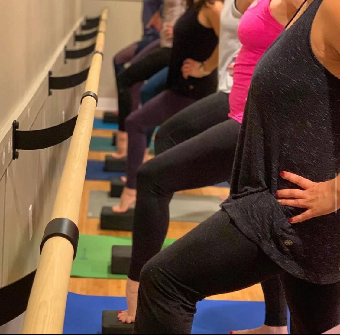 Wednesday - Barre to Bar tonight!  Join us at the studio for our 5pm Barre class then walk over to Toscana to socialize! 

9:00 AM Yoga All Levels with Elaine
5:00 PM Barre (to Bar) with Meredith
6:00 PM Vinyasa Yoga with Elaine
7:30 PM Flow &amp; Re