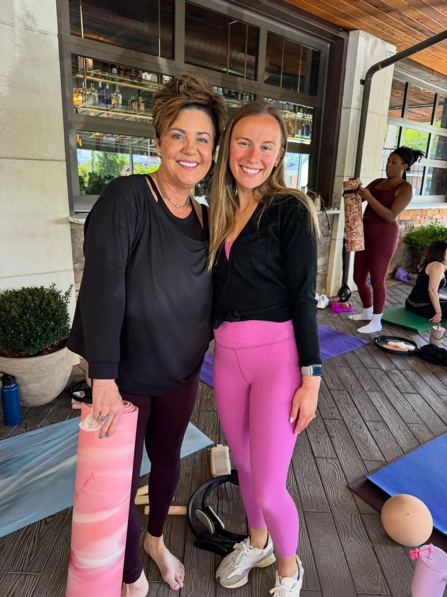 Join us for the next Mats + Mimosas at Le Fete! 

Sunday May 31 from 10:30AM-12:45 PM with Meredith 

Get moving in a Pilates Mat Class designed to strengthen and tone followed by a delicious gourmet brunch and mimosas. 

On the menu, French pastries