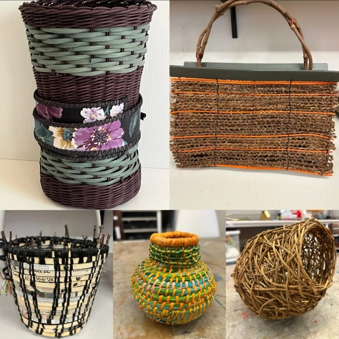 We are so excited to be selling and  showcasing some of our members&rsquo; baskets at the next @australiandesigncentre Makers Marketplace on 7 June. Please come down and say hello from 11am-3pm.  @gabbymalpas will also be showing her ceramics.  Our m