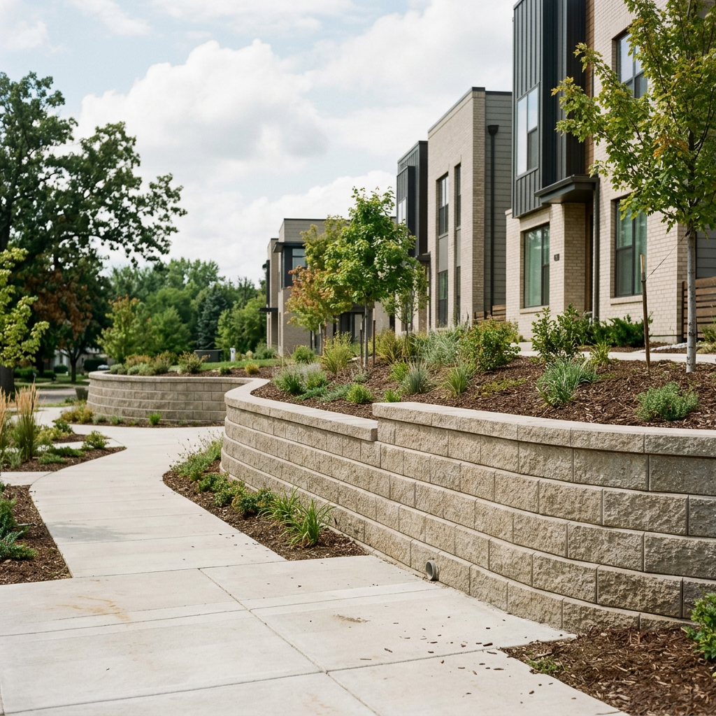 retaining wall drainage