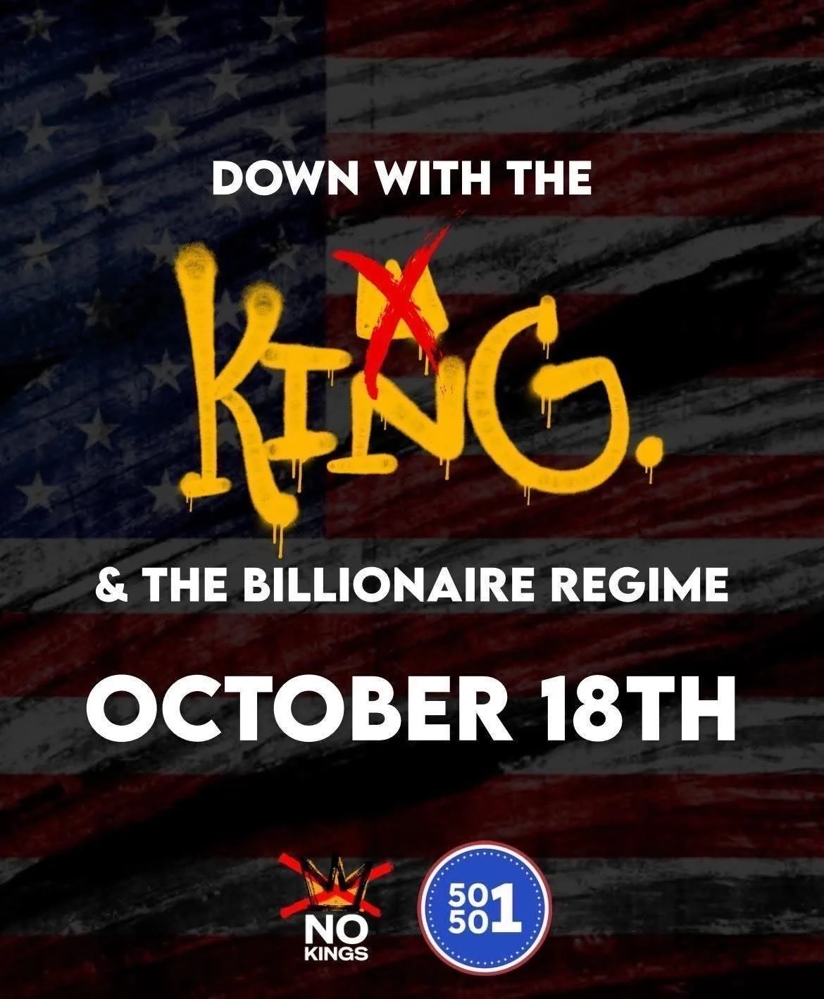 Down with the King & The Billionaire Regime