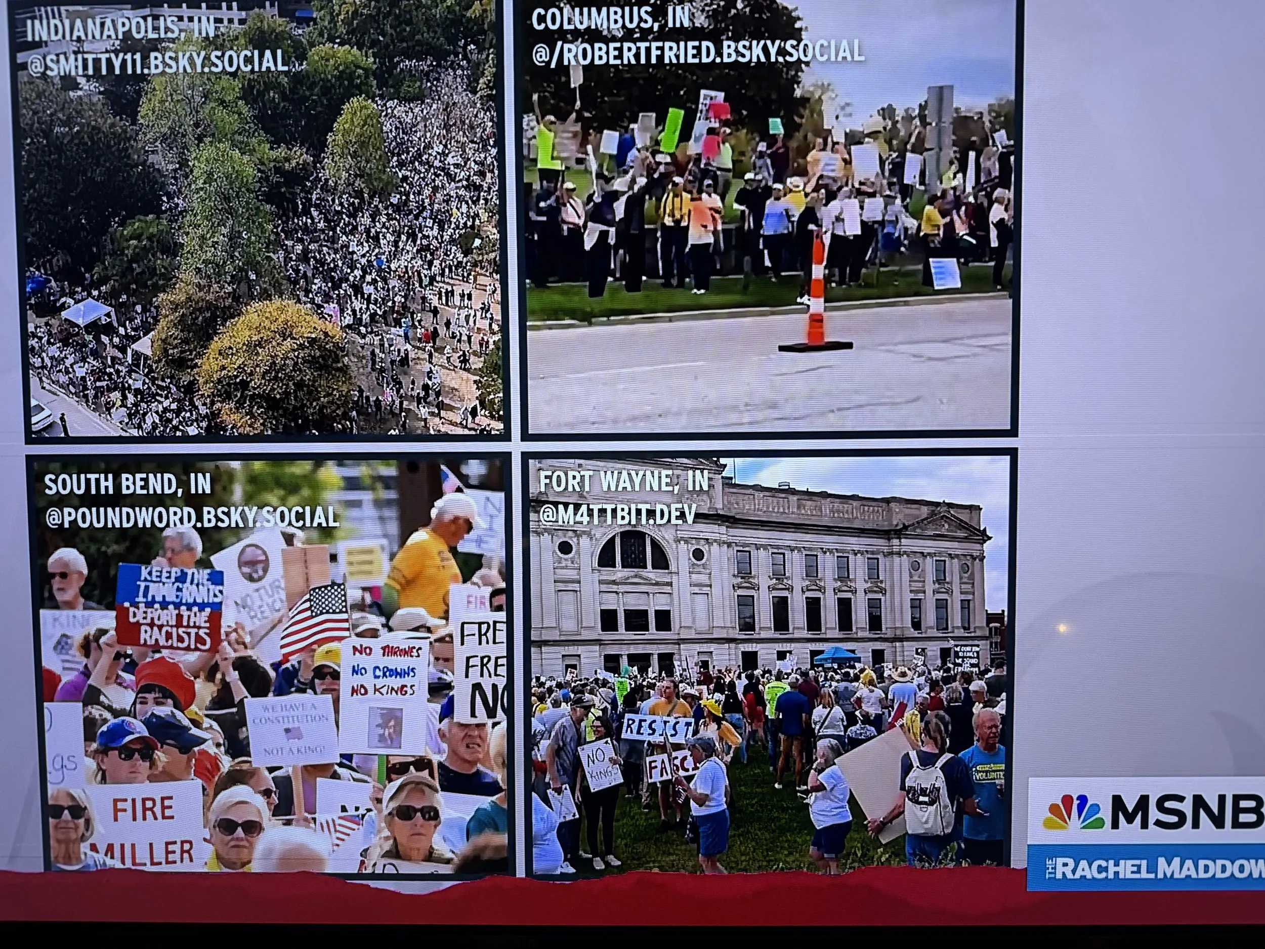 Made it onto MSNBC