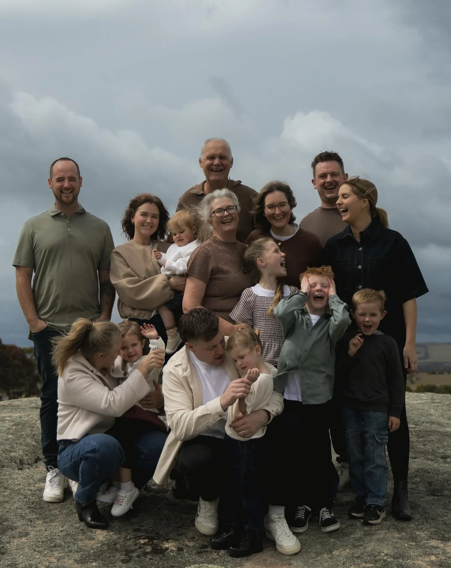 The Jenks Family. November 2025.

I didn&rsquo;t stop giggling behind the camera! 

It&rsquo;s rare to get the perfect extended family photo with everyone looking at the camera at the same time - let alone smiling. So the best you can do is embrace t