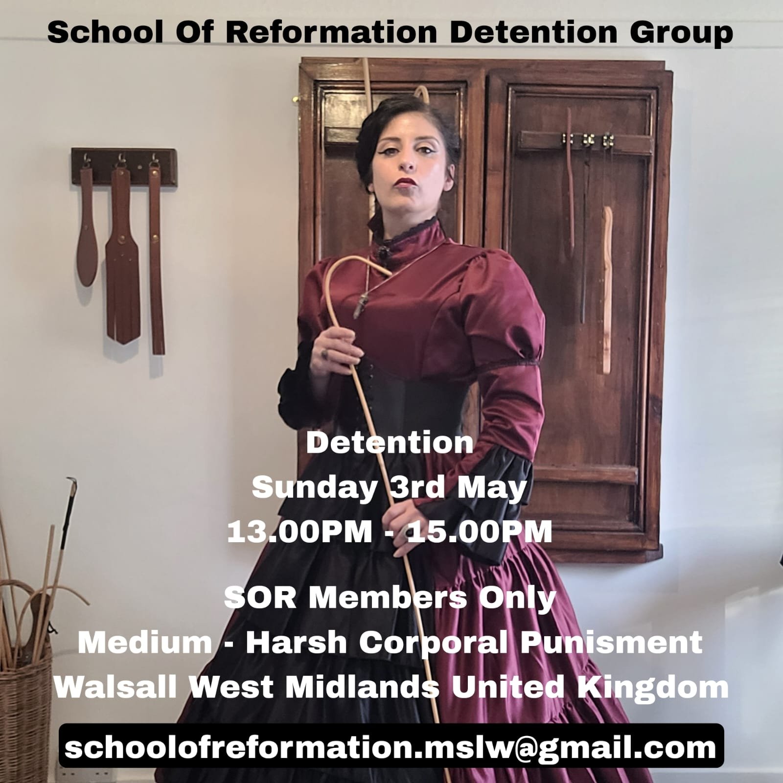 Detention SOR Group Members Only
