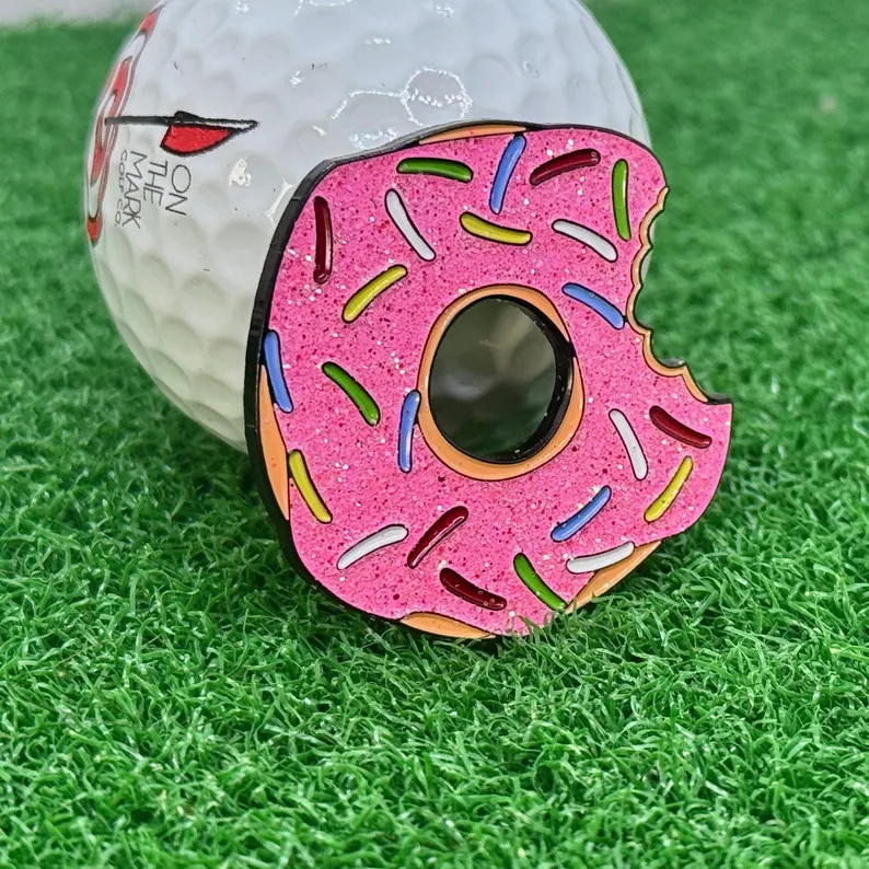 Sprinkles Donut Golf Ball Marker