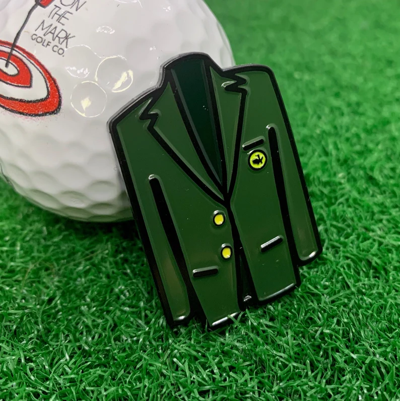 Masters Green Jacket Golf Ball Marker