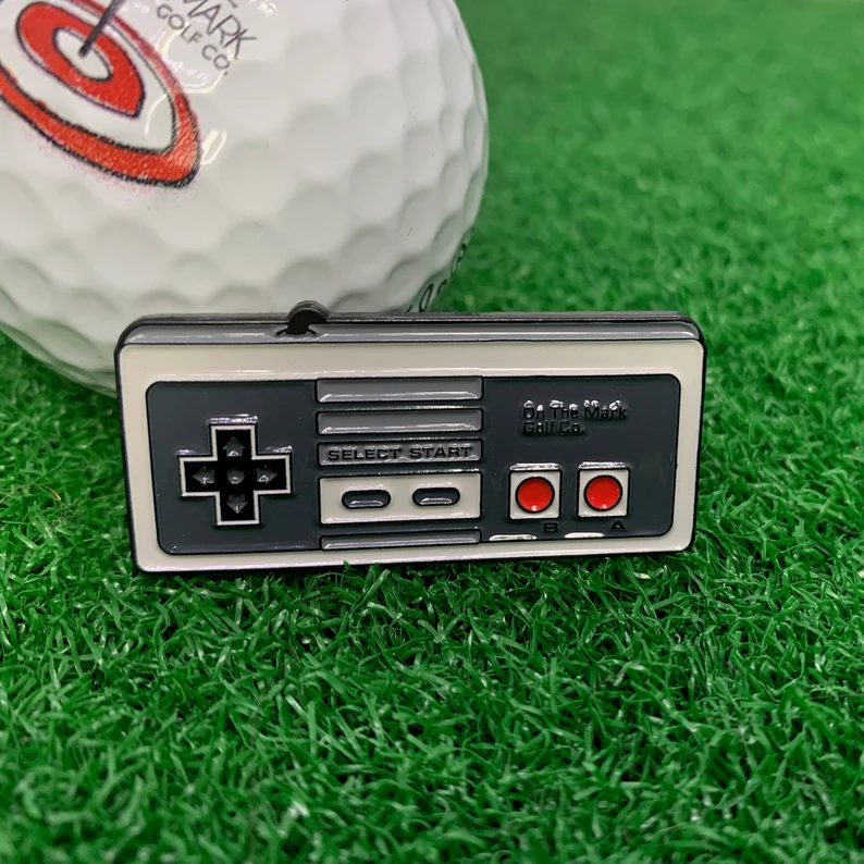 Video Game Controller Golf Ball Marker