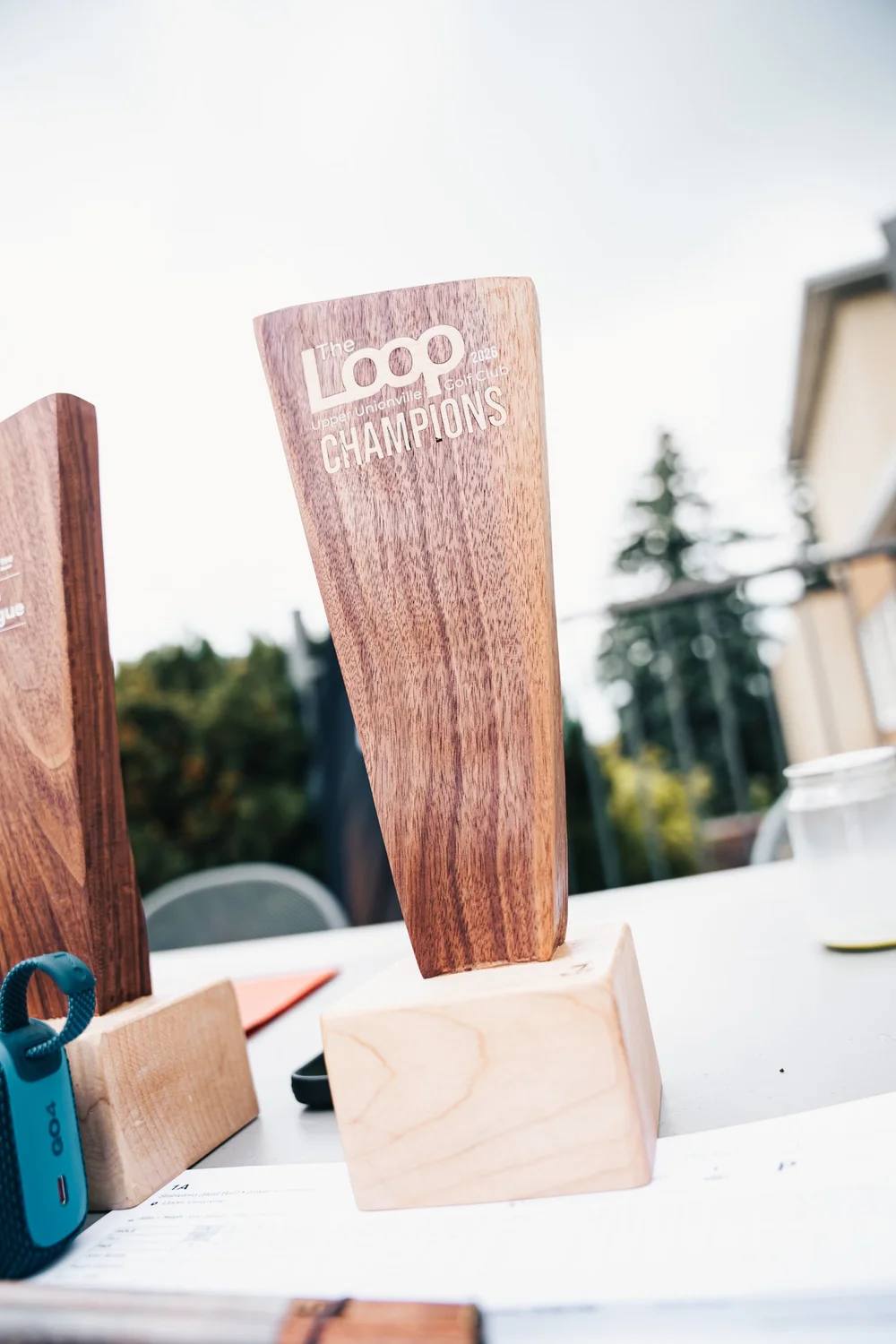 Custom Loop Champions trophies by Caddi Signature