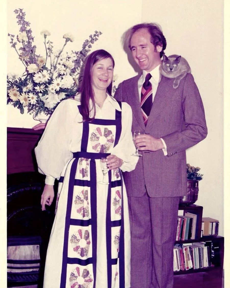 Happy 50th wedding anniversary to my extraordinary parents, @cbdettmann and @nicholasdettmann , my role models in life, relationships and wedding picture poses. May you have many more happy years together with a Burmese cat on one or all of your shou