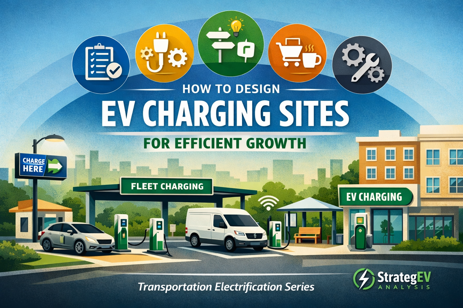 How to Design EV Charging Sites for Efficient Growth