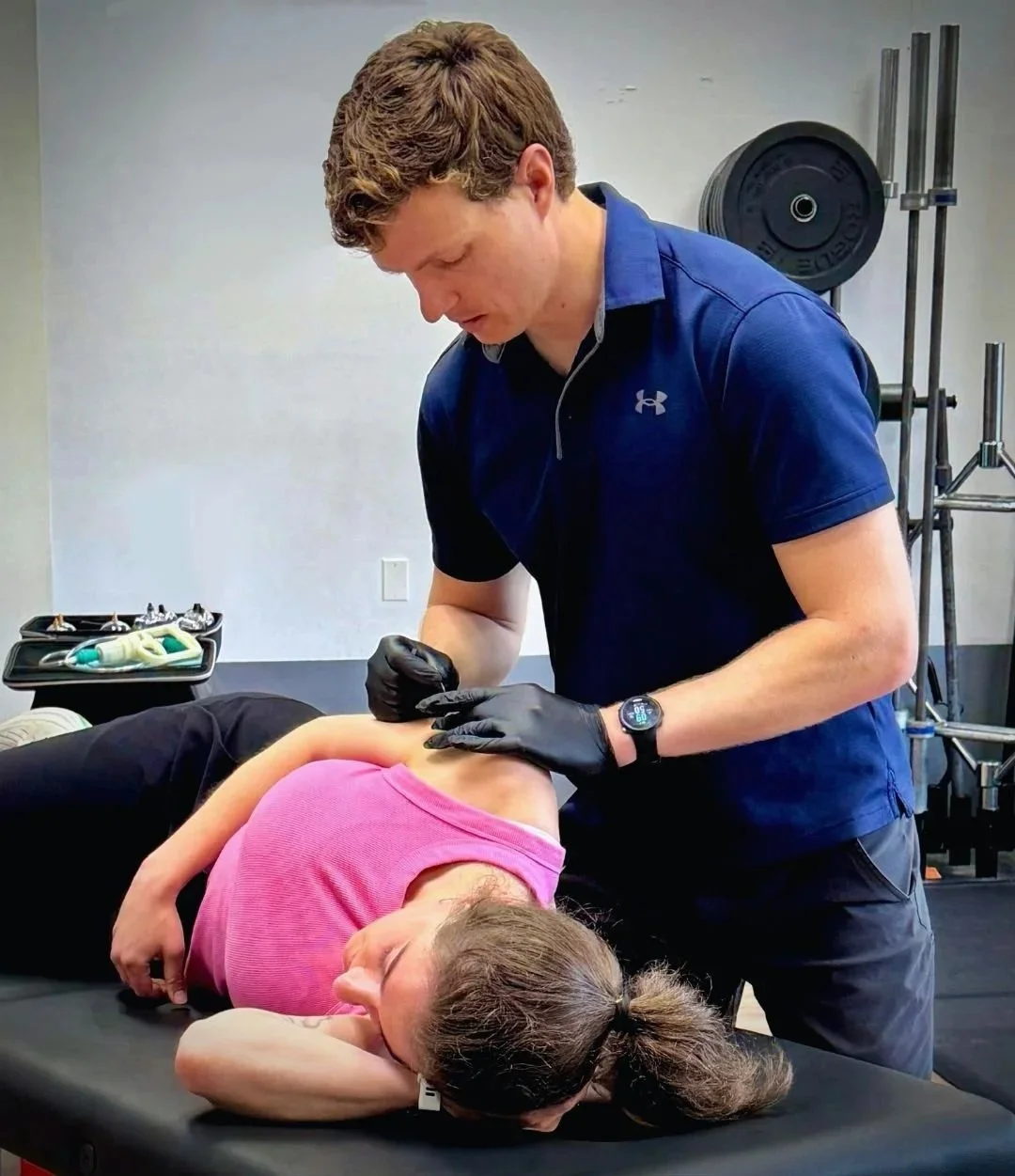 Dry Needling for swimmer's shoulder at Persist Endurance Physical Therapy