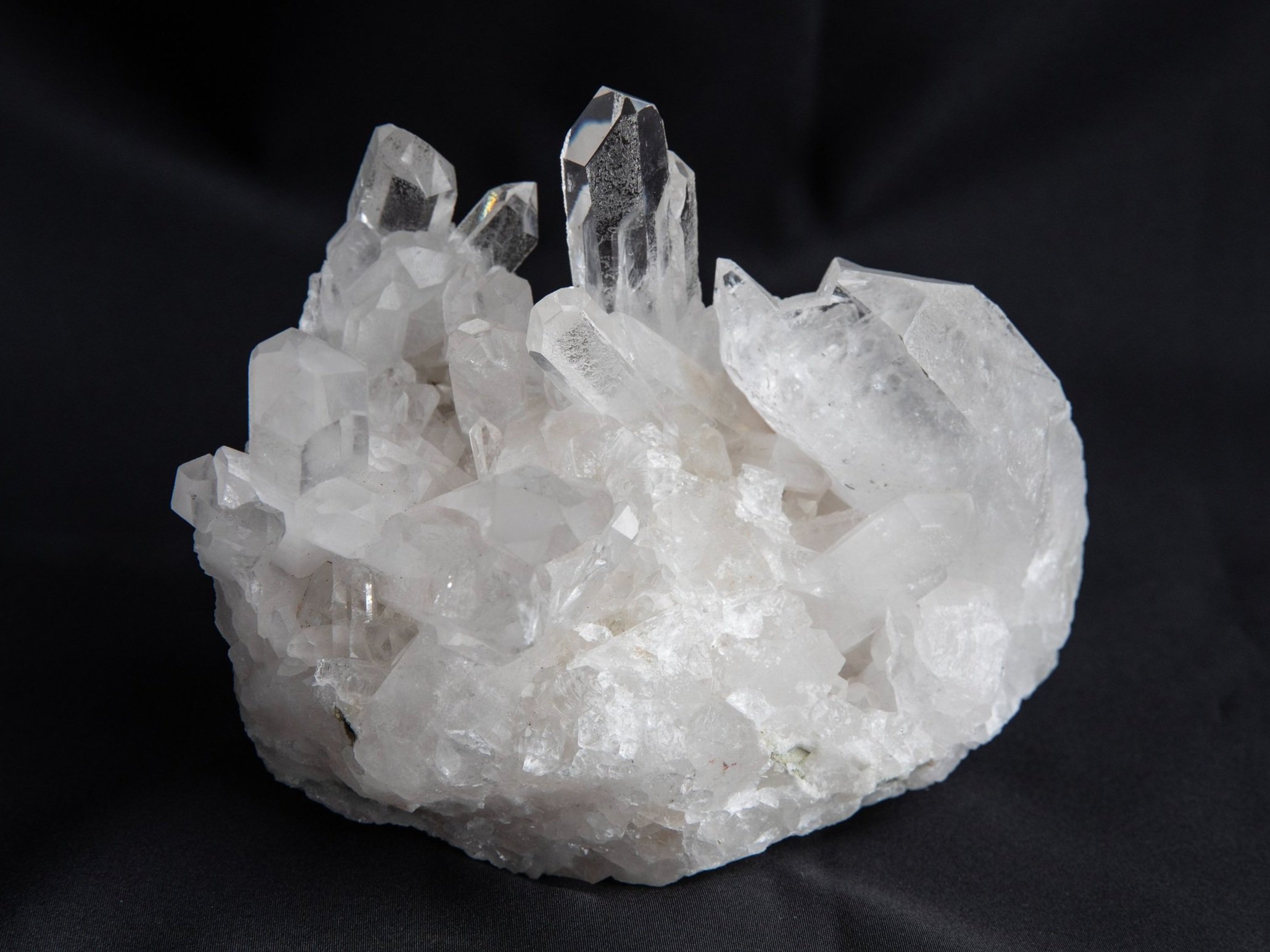 Clear Quartz Crystal Cluster