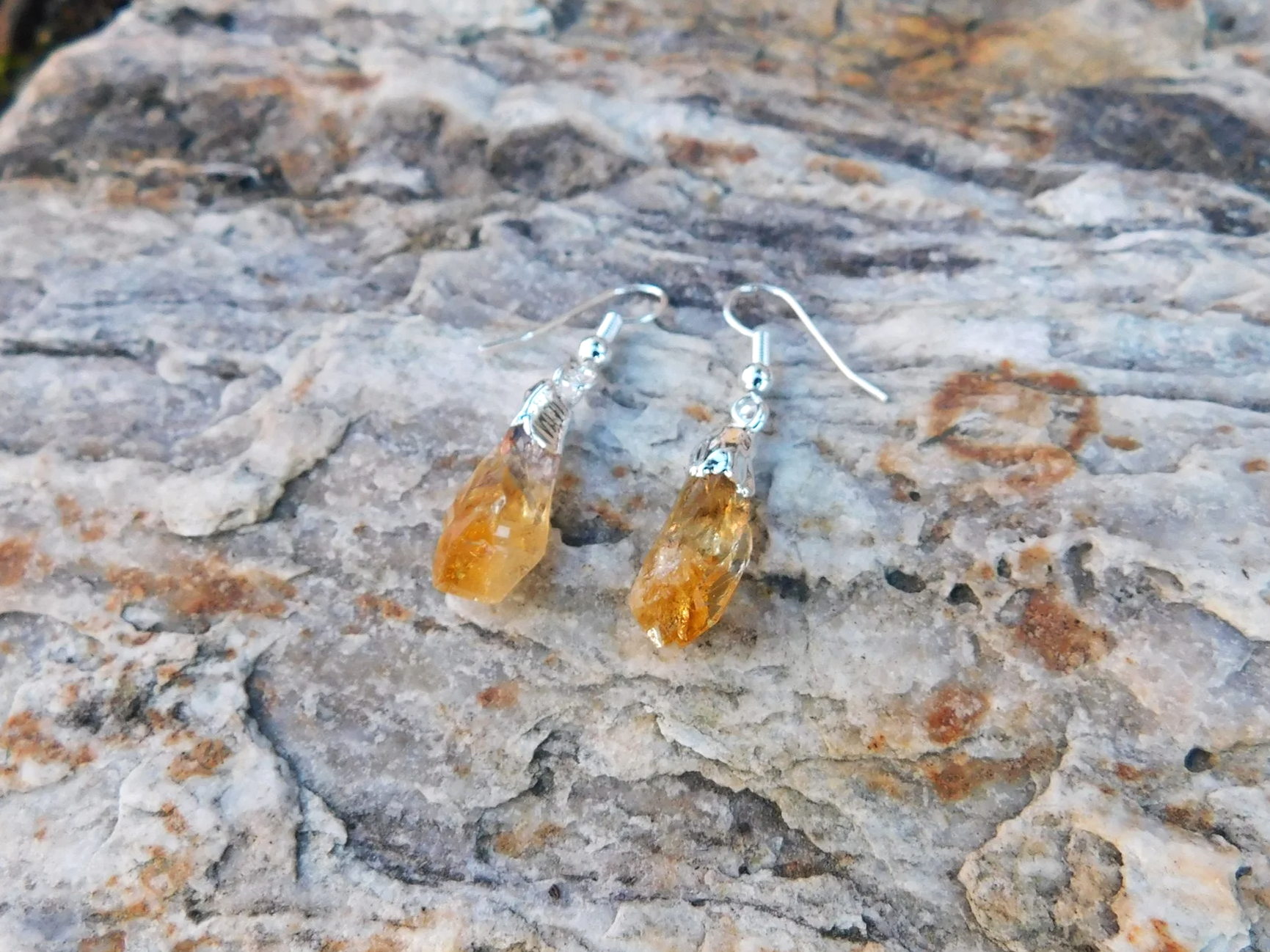 Citrine Drop Earrings