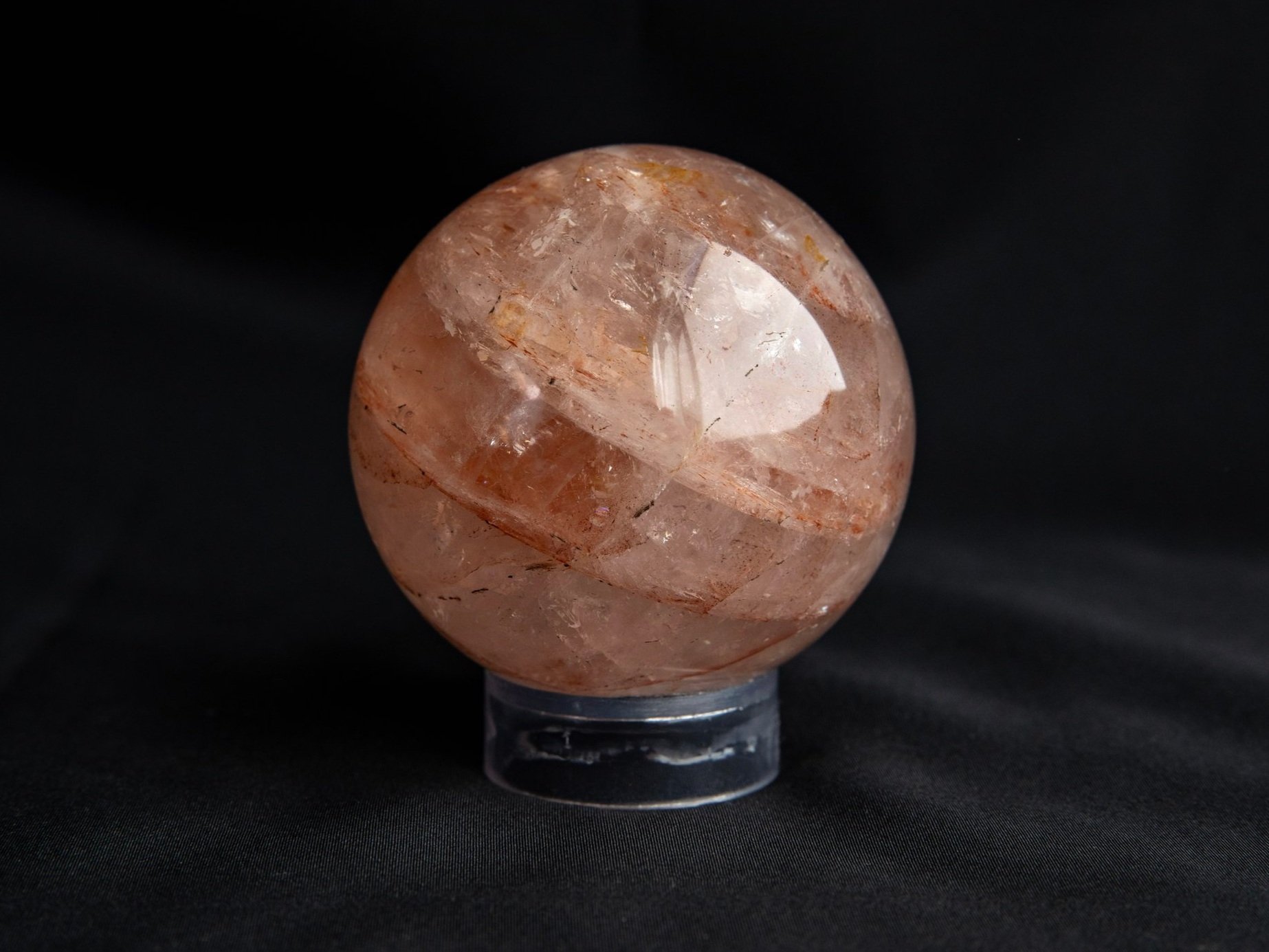 Fire Quartz Sphere