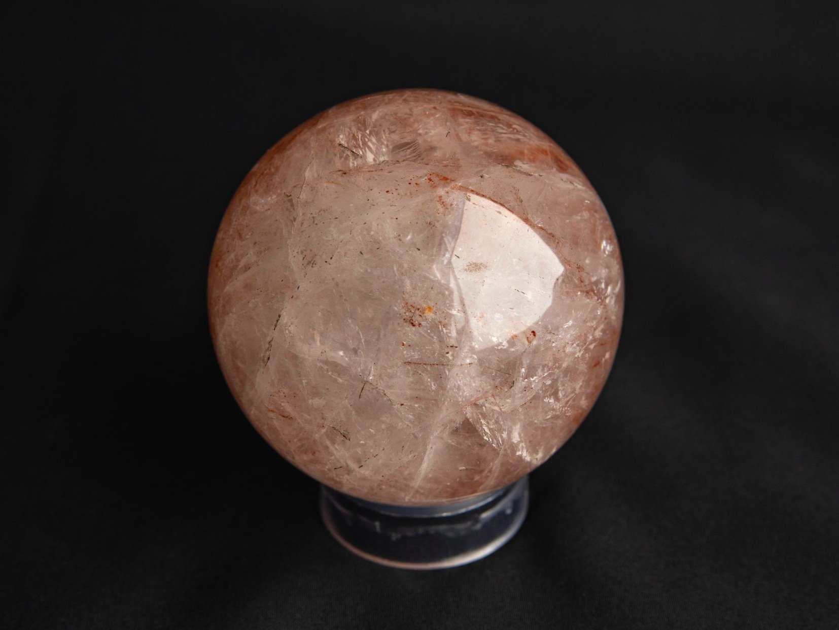 Fire Quartz Sphere
